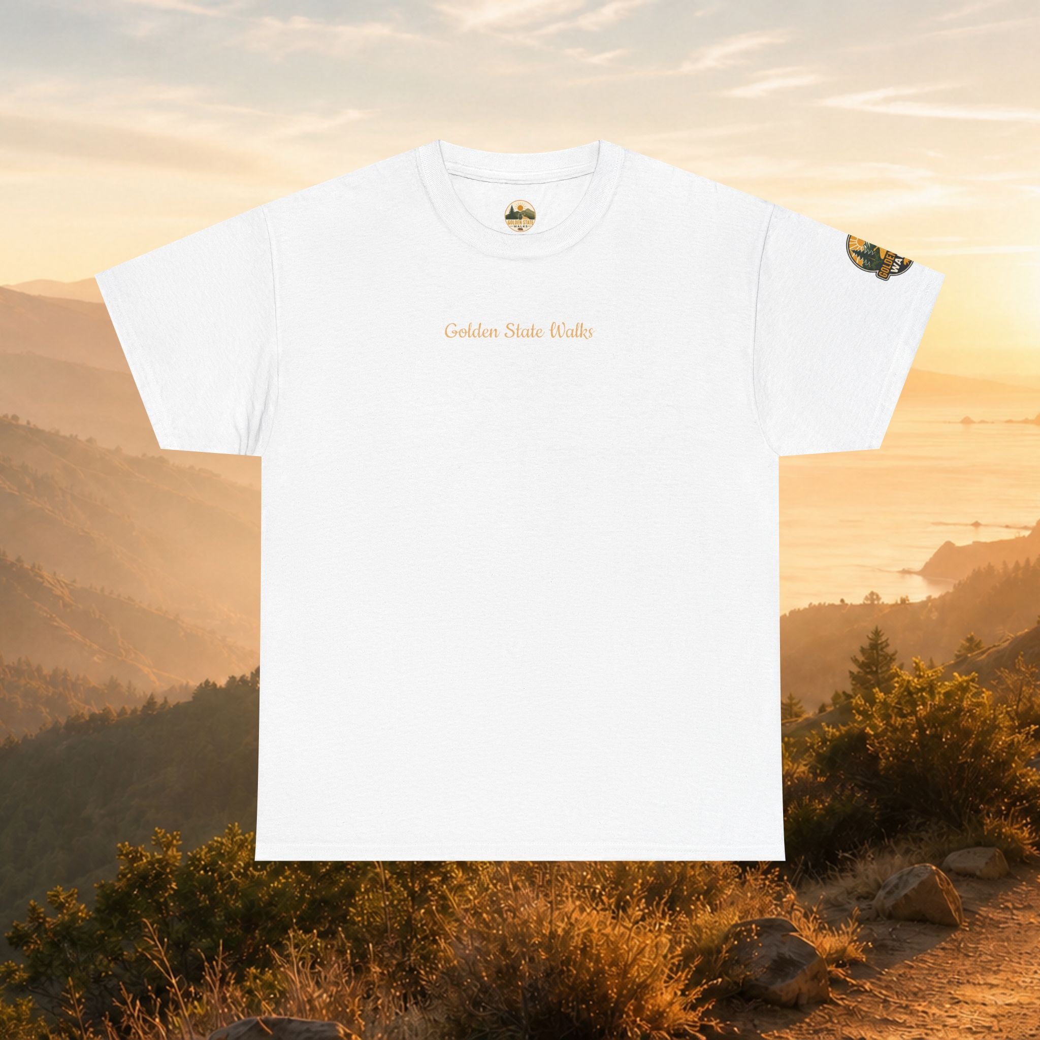 Golden State Walks T-Shirt — Sunset Edition