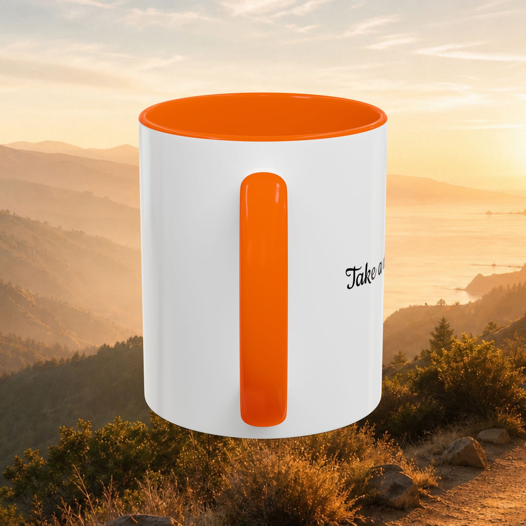 Take a Walk Buddy Accent Coffee Mug — Golden State Walks American Flag Edition (11/15oz)