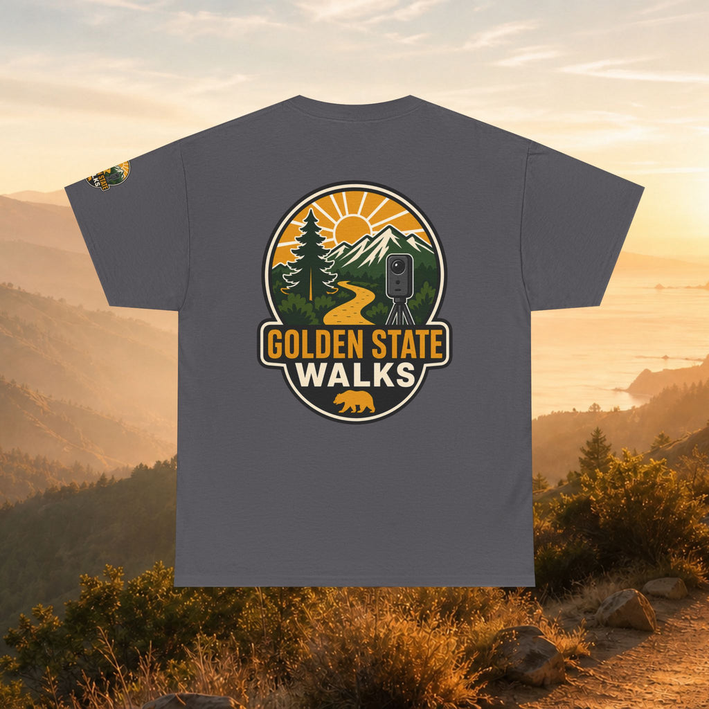 Golden State Walks T-Shirt — Sunset Edition