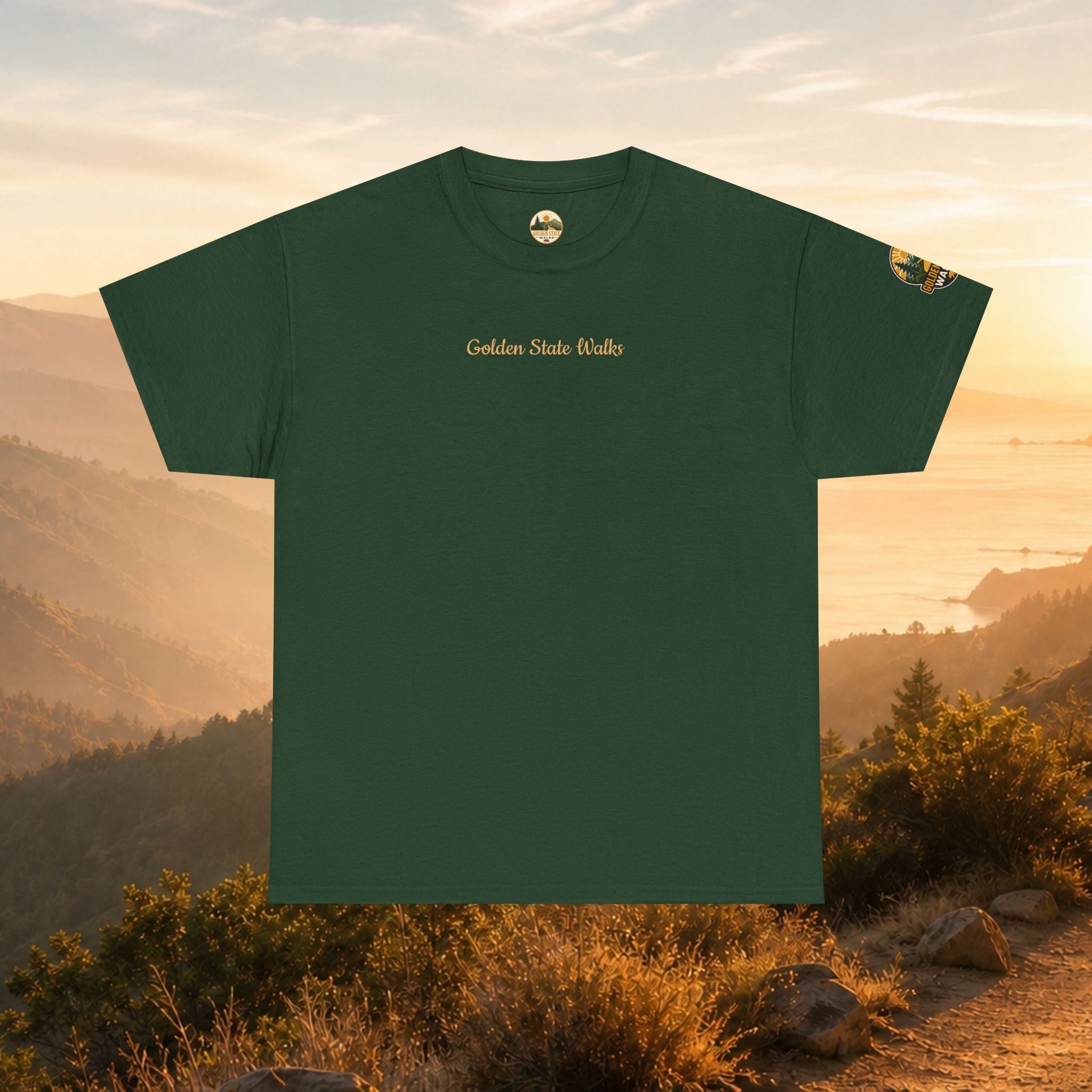 Golden State Walks T-Shirt — Sunset Edition