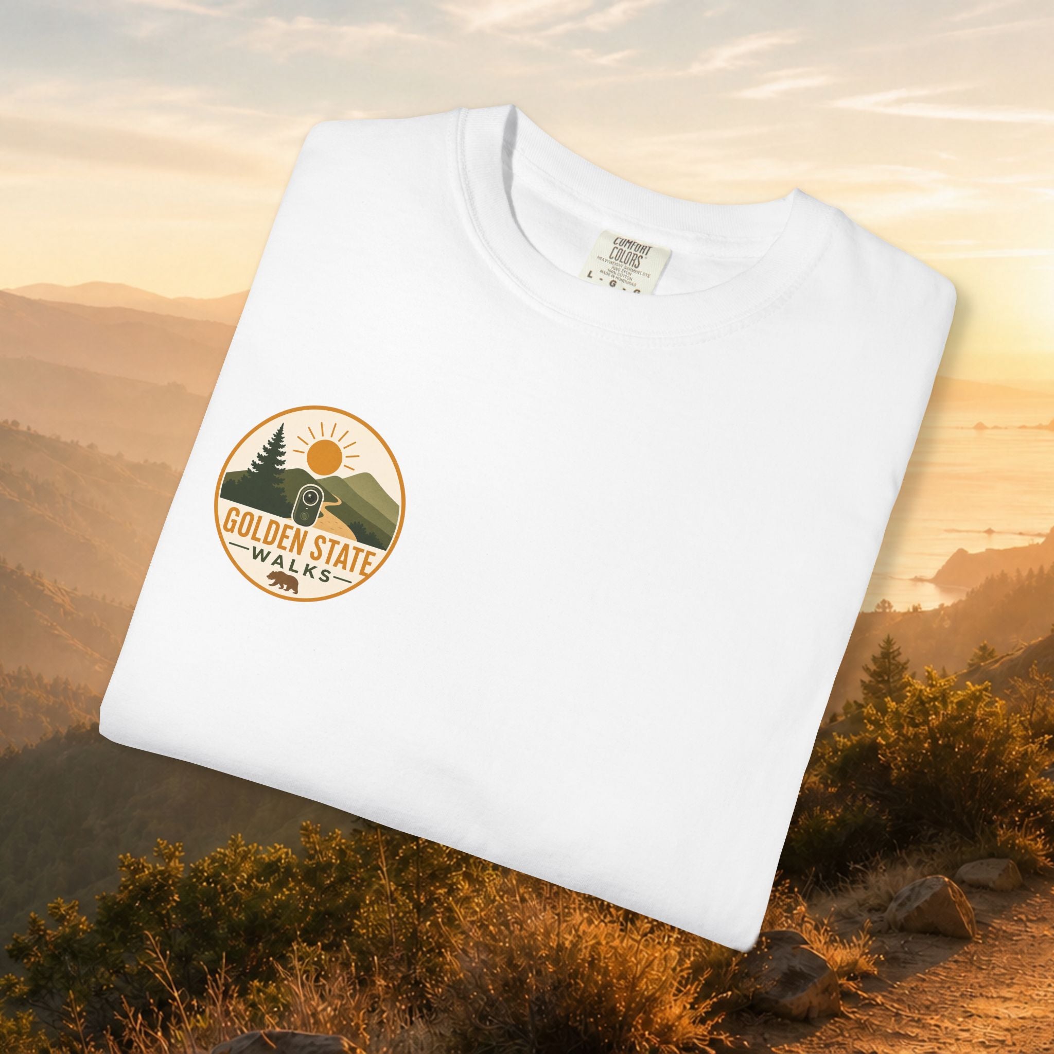 Golden State Walks T-Shirt - Heavyweight