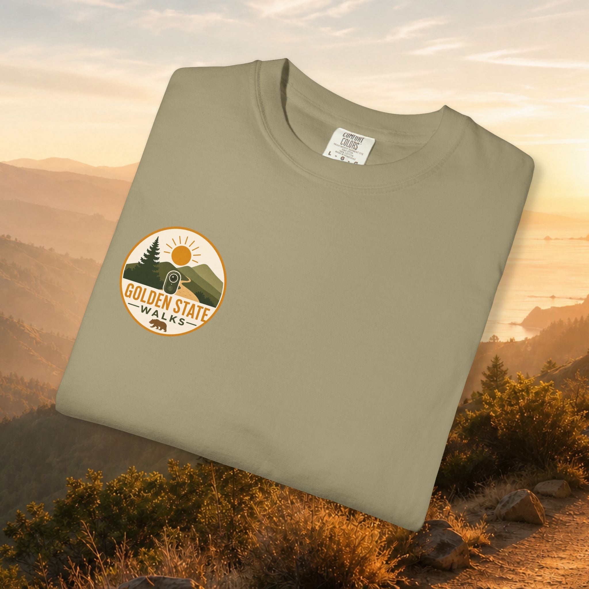 Golden State Walks T-Shirt - Heavyweight
