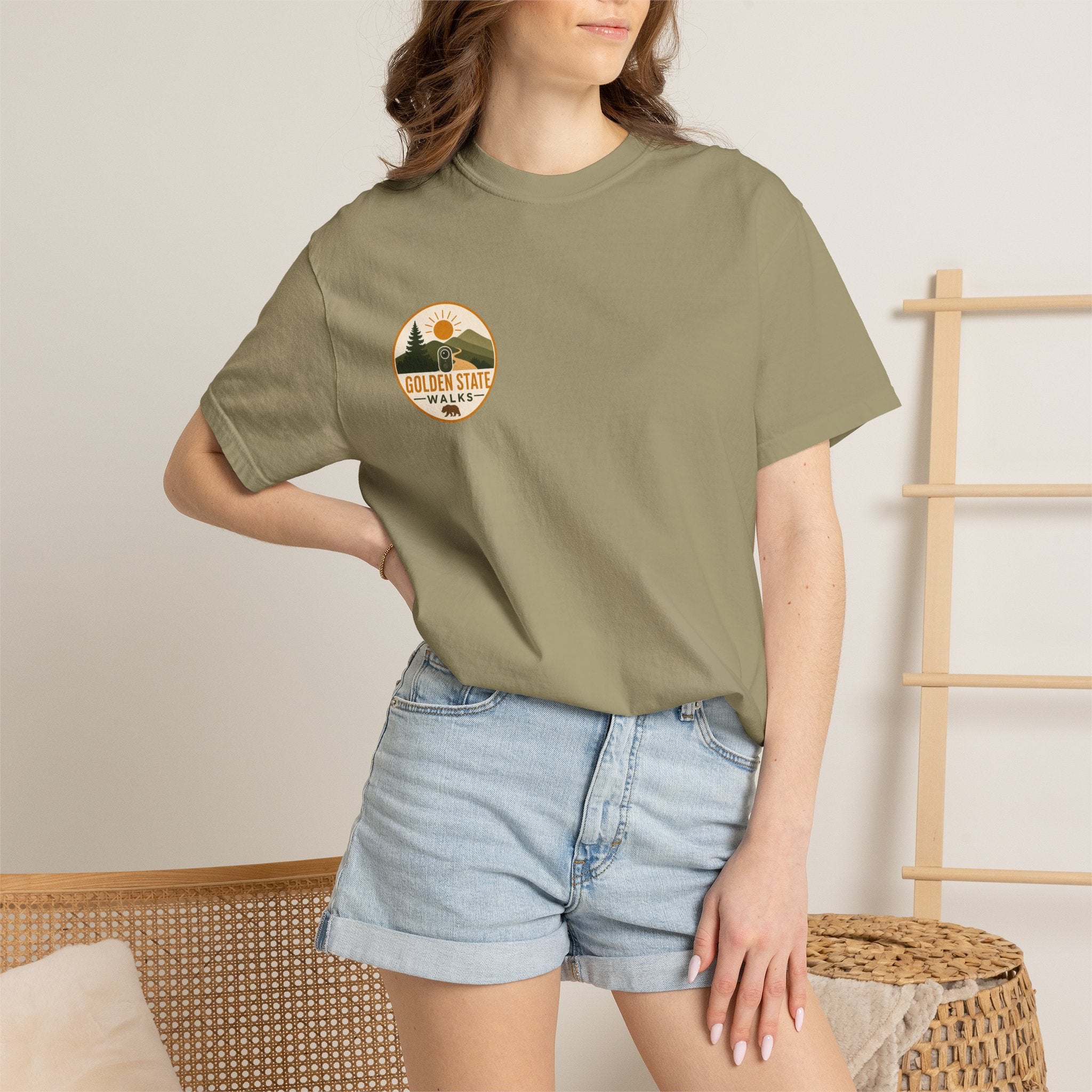 Golden State Walks T-Shirt - Heavyweight