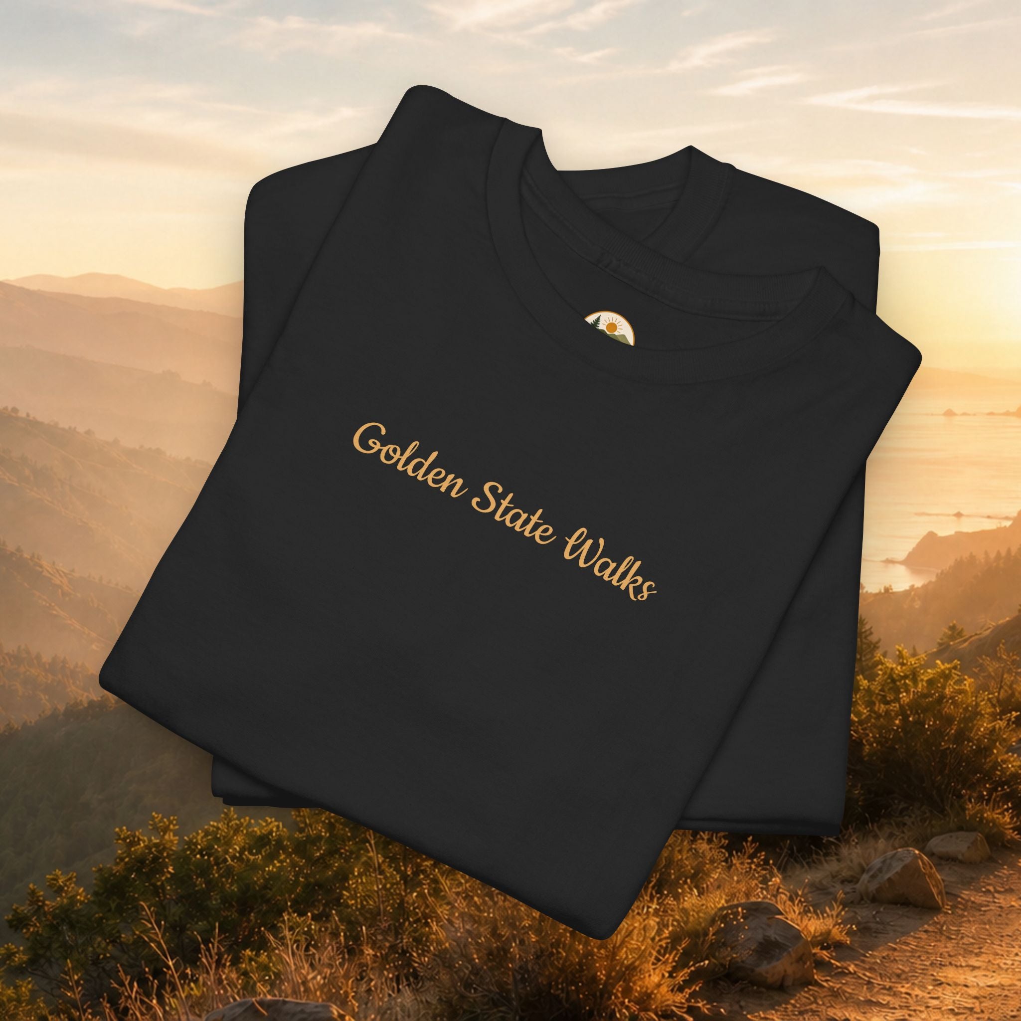 Golden State Walks T-Shirt — Sunset Edition