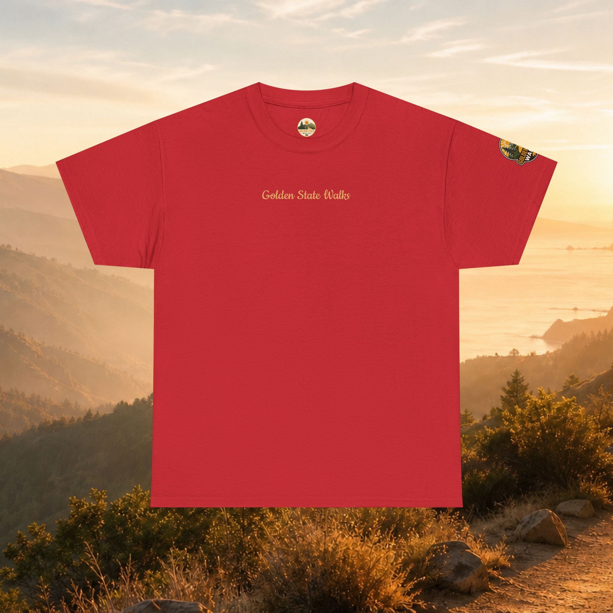 Golden State Walks T-Shirt — Sunset Edition