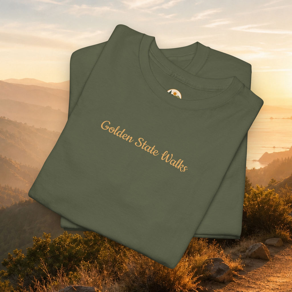 Golden State Walks T-Shirt — Sunset Edition