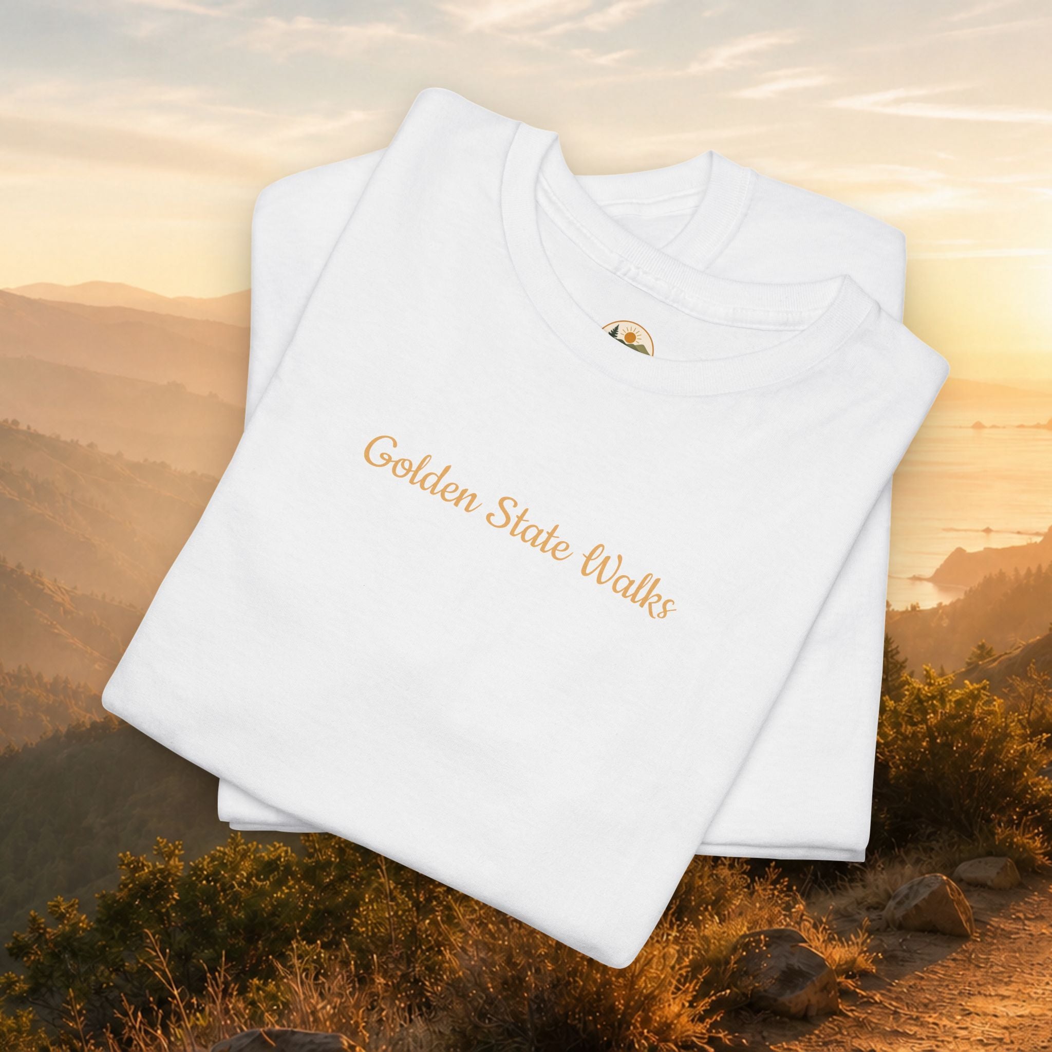 Golden State Walks T-Shirt — Sunset Edition
