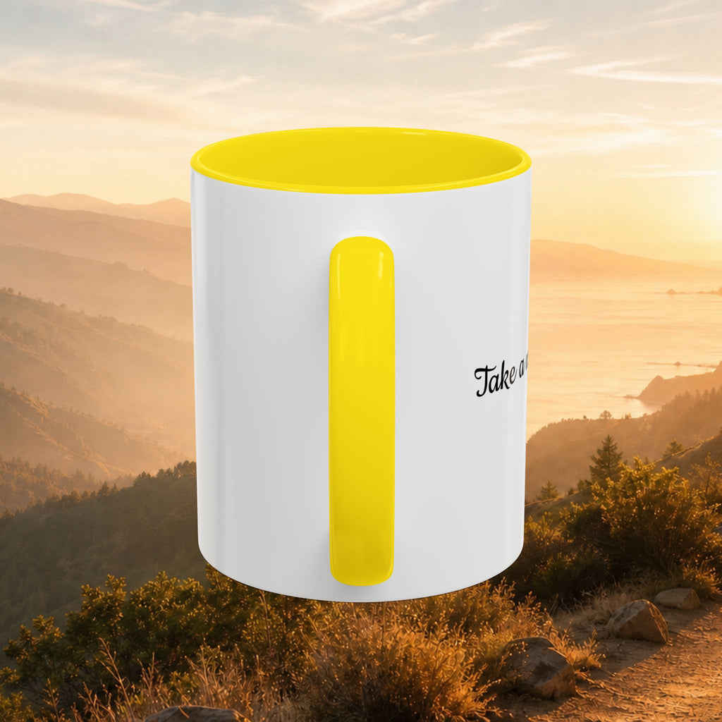 Take a Walk Buddy Accent Coffee Mug — Golden State Walks American Flag Edition (11/15oz)