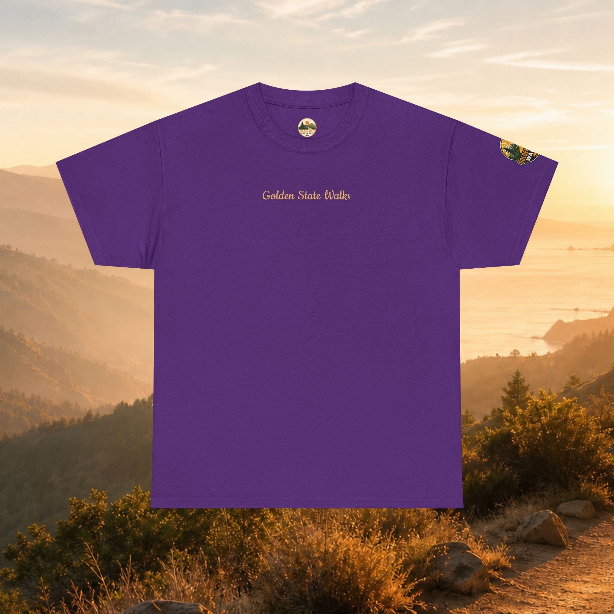 Golden State Walks T-Shirt — Sunset Edition