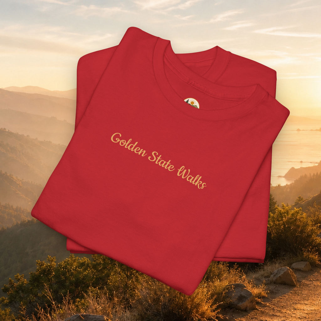 Golden State Walks T-Shirt — Sunset Edition