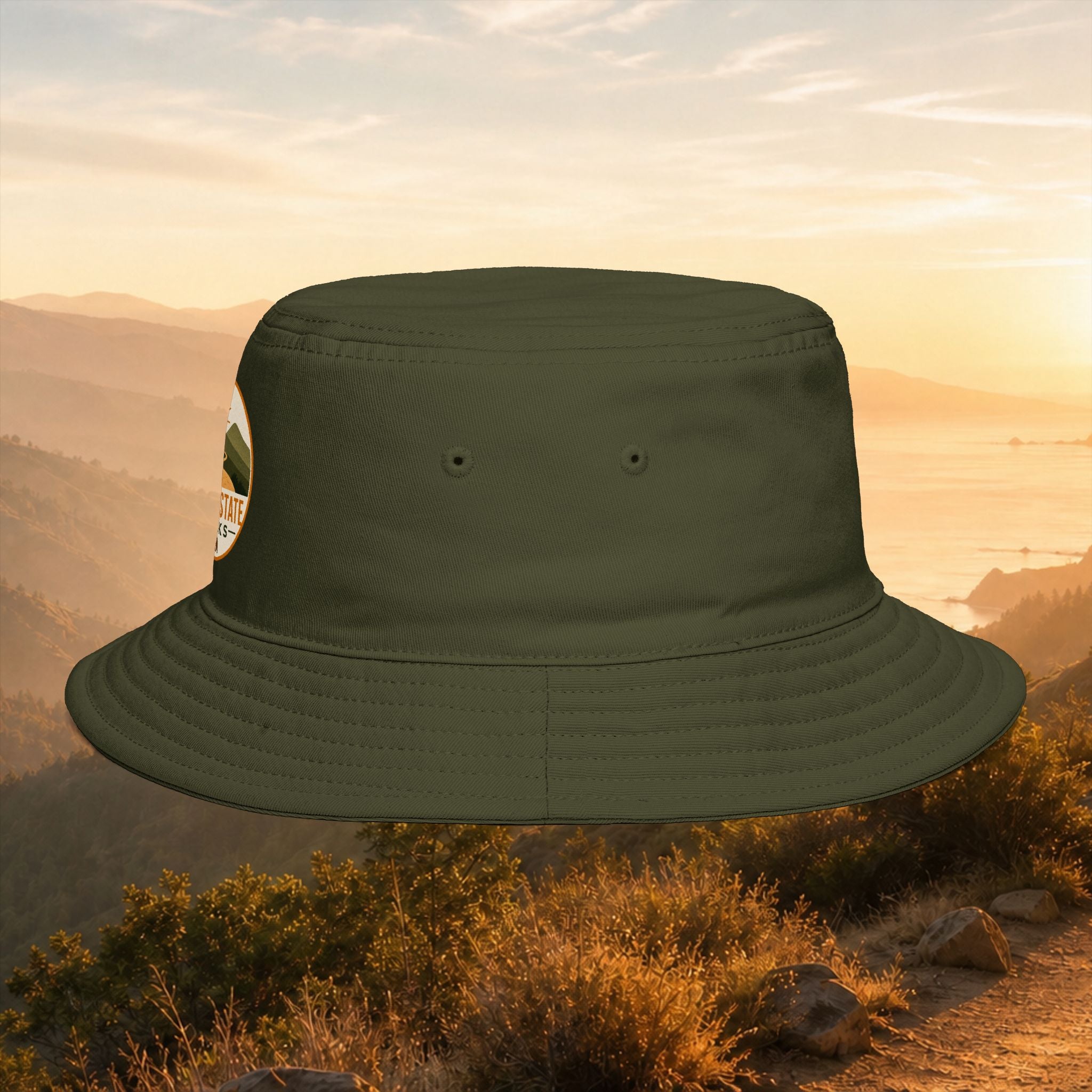 Bucket Hat — Golden State Walks Outdoor Patch Hat