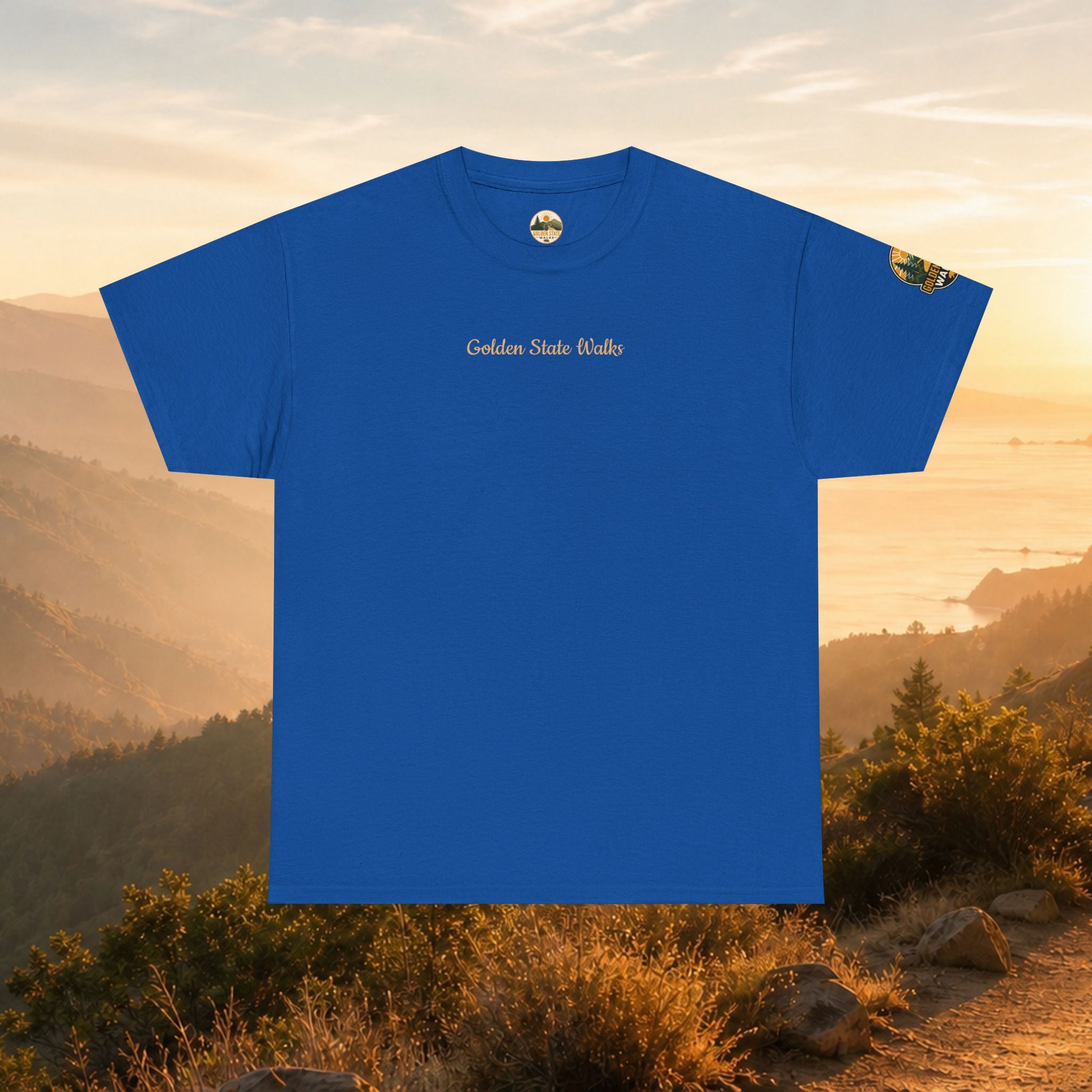 Golden State Walks T-Shirt — Sunset Edition