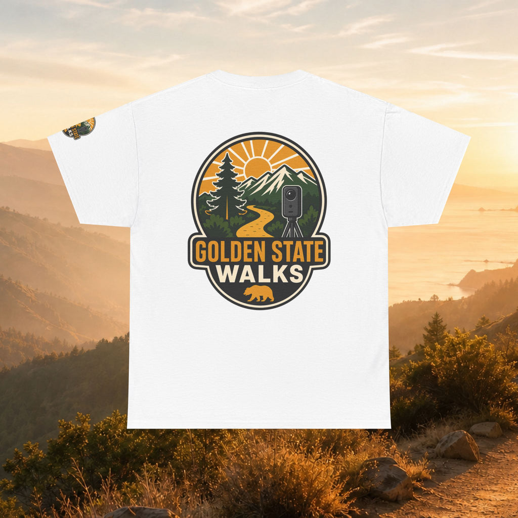 Golden State Walks T-Shirt — Sunset Edition