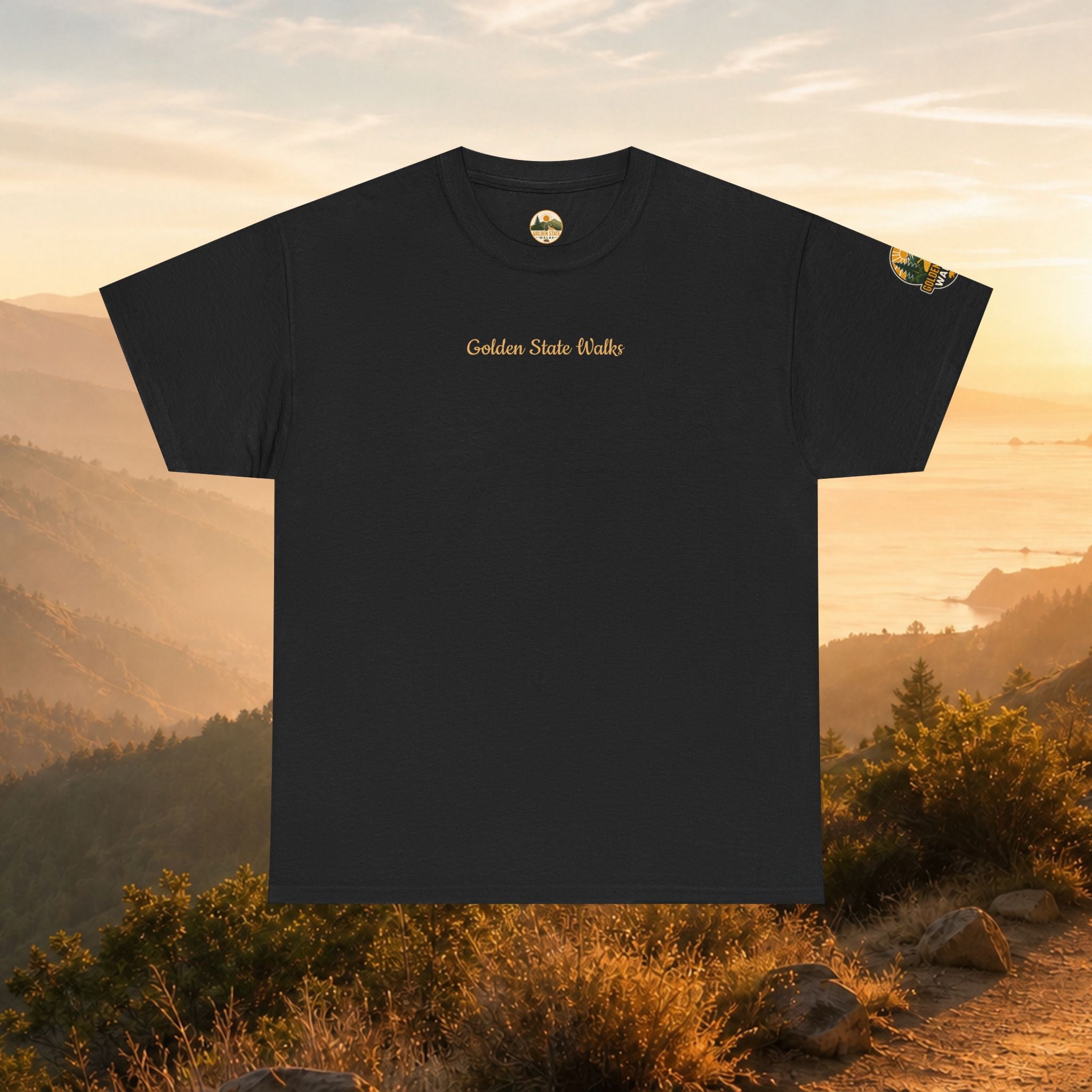 Golden State Walks T-Shirt — Sunset Edition