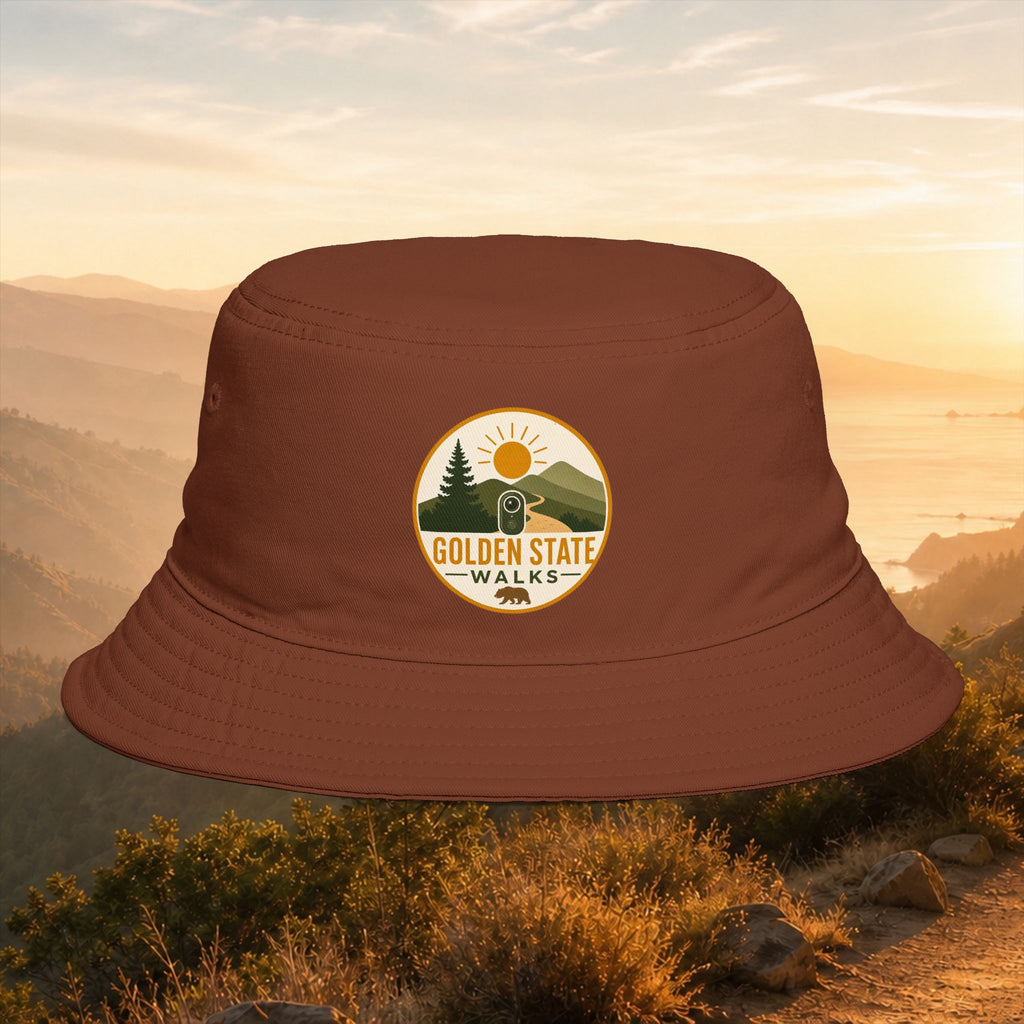 Bucket Hat — Golden State Walks Outdoor Patch Hat