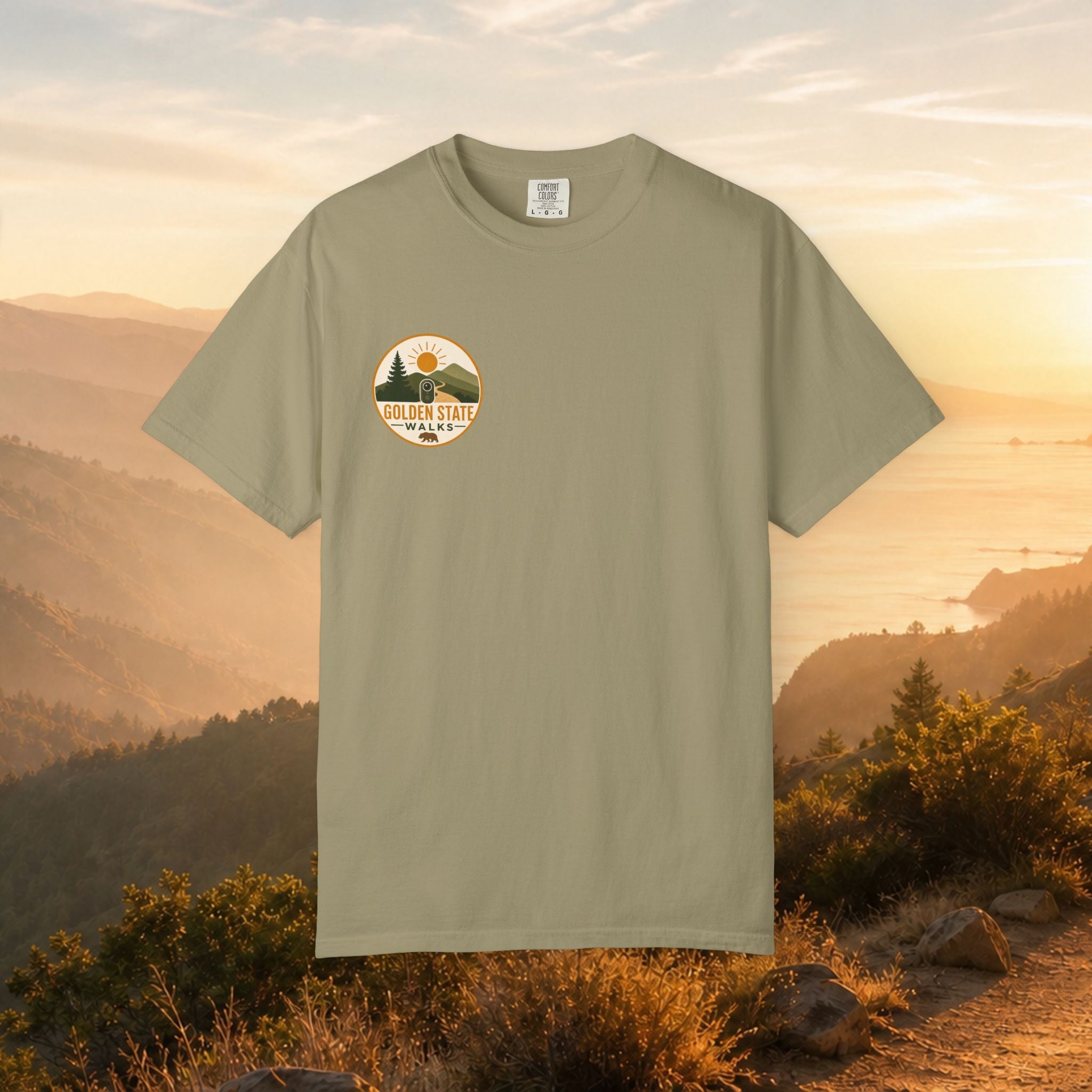 Golden State Walks T-Shirt - Heavyweight