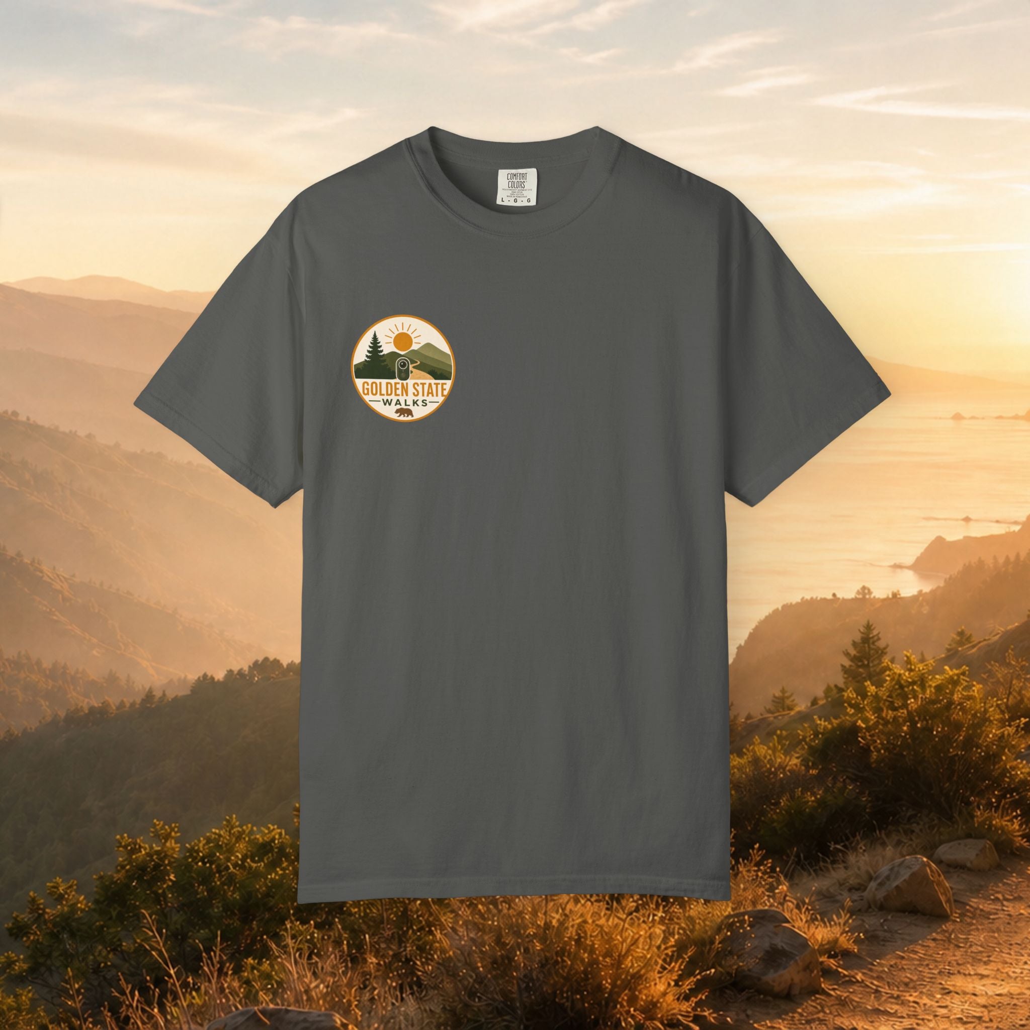 Golden State Walks T-Shirt - Heavyweight