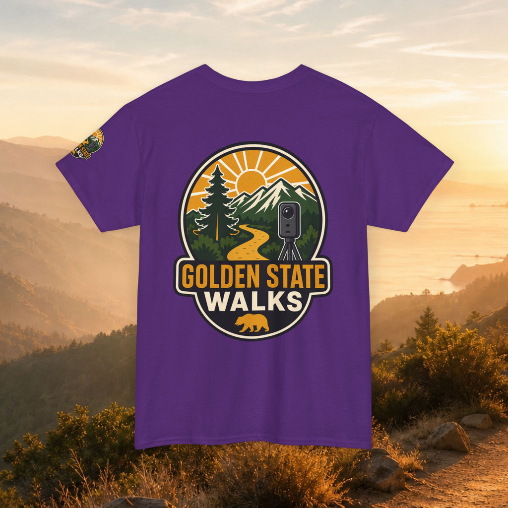 Golden State Walks T-Shirt — Sunset Edition