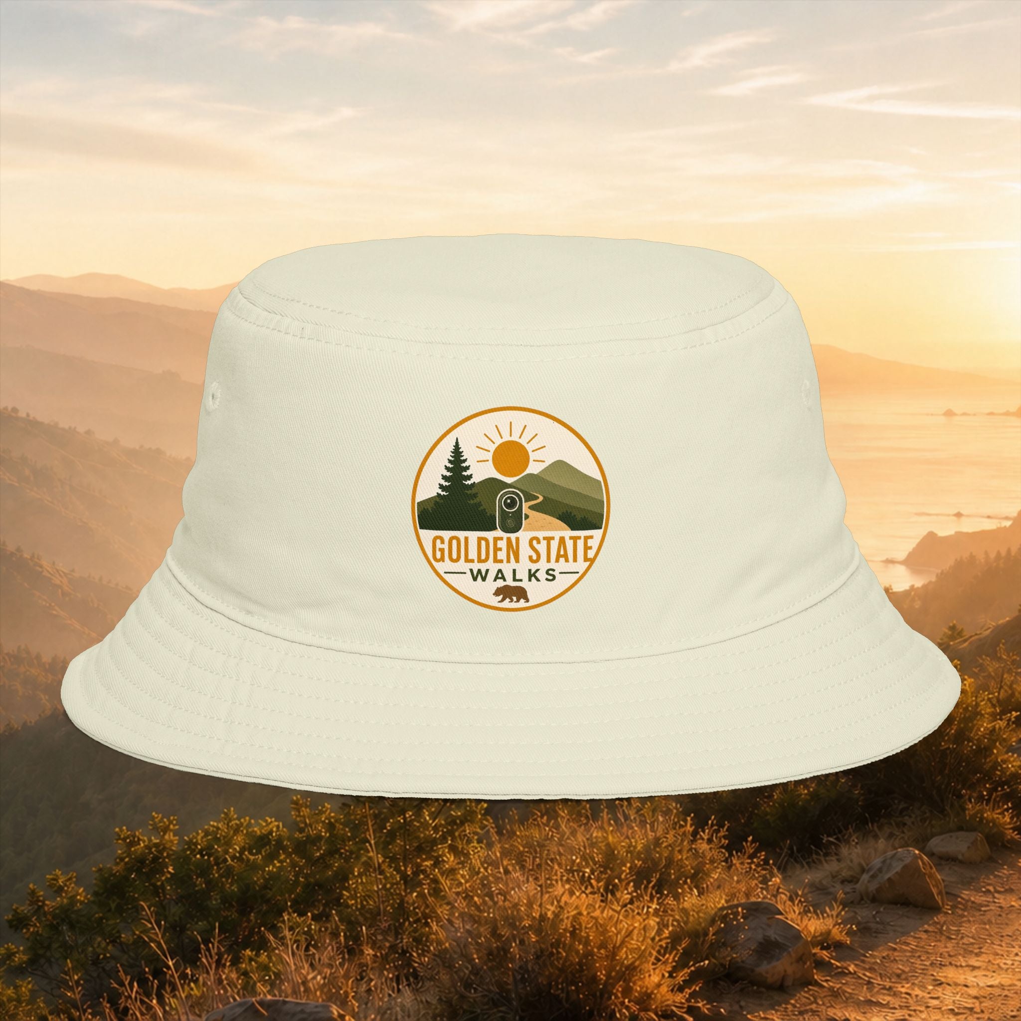 Bucket Hat — Golden State Walks Outdoor Patch Hat