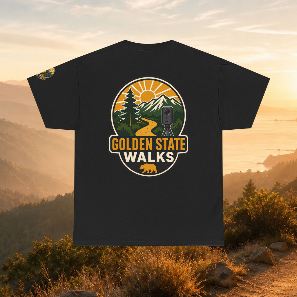 Golden State Walks T-Shirt — Sunset Edition
