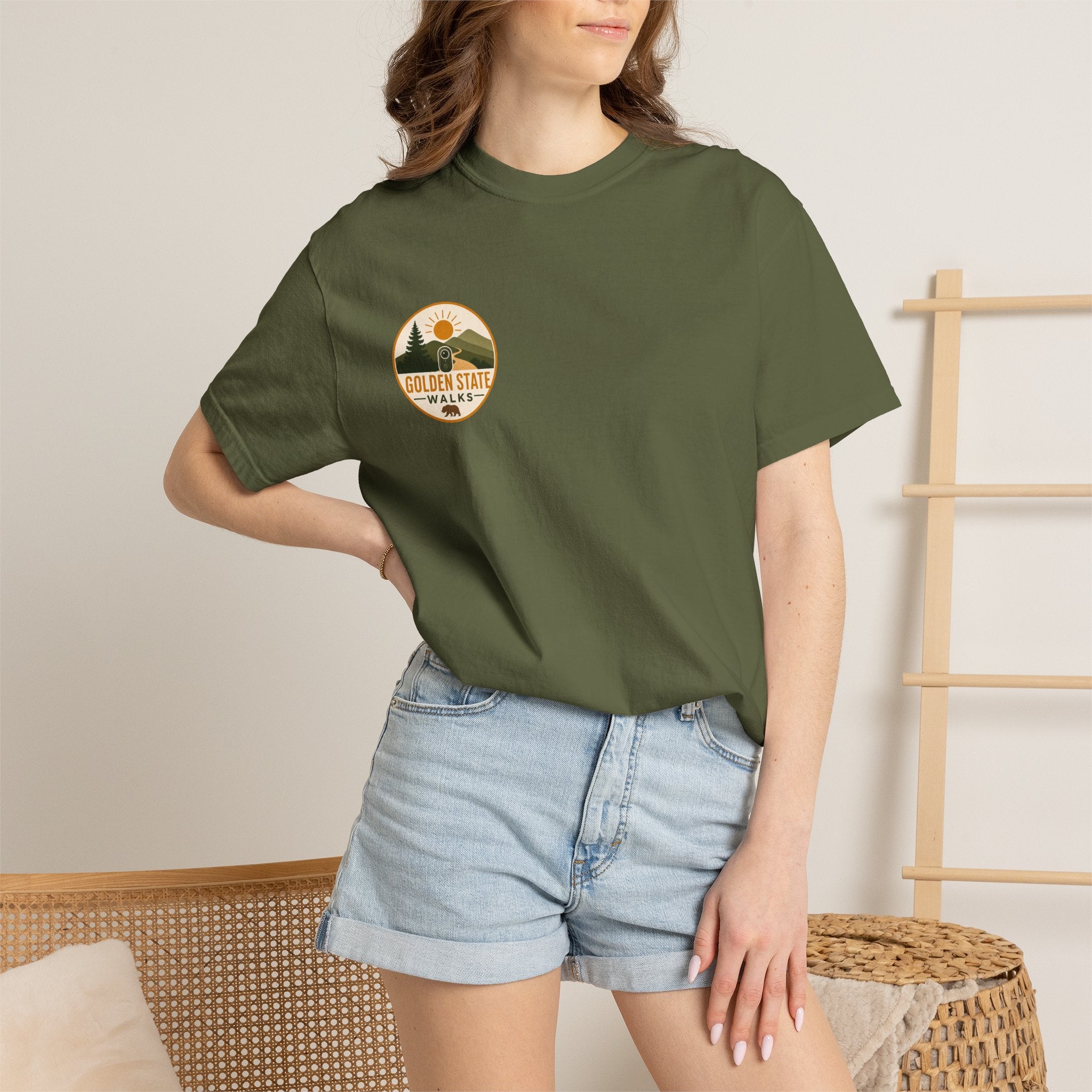 Golden State Walks T-Shirt - Heavyweight