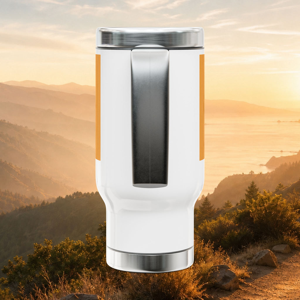 Golden State Walks 14oz Stainless Travel Mug with Handle