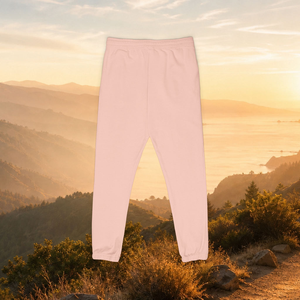 Women's Adventure Logo Sweatpants — Garment-Dyed Fleece Joggers