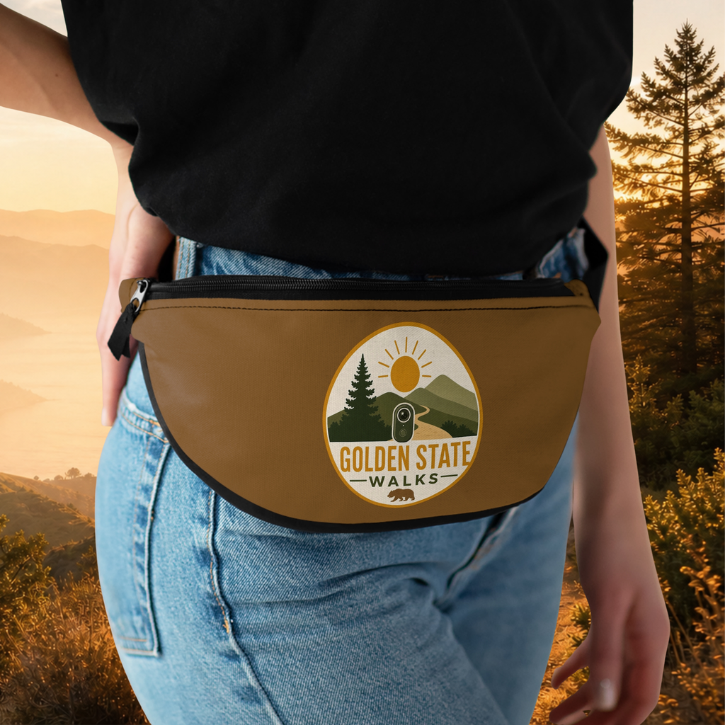 Golden State Walks Fanny Pack — Outdoorsy Hiking Waist Bag