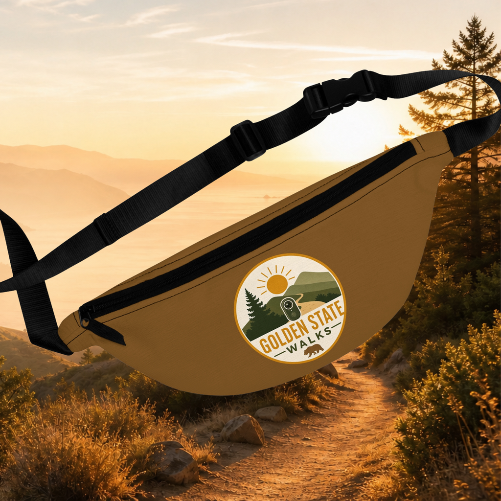 Golden State Walks Fanny Pack — Outdoorsy Hiking Waist Bag