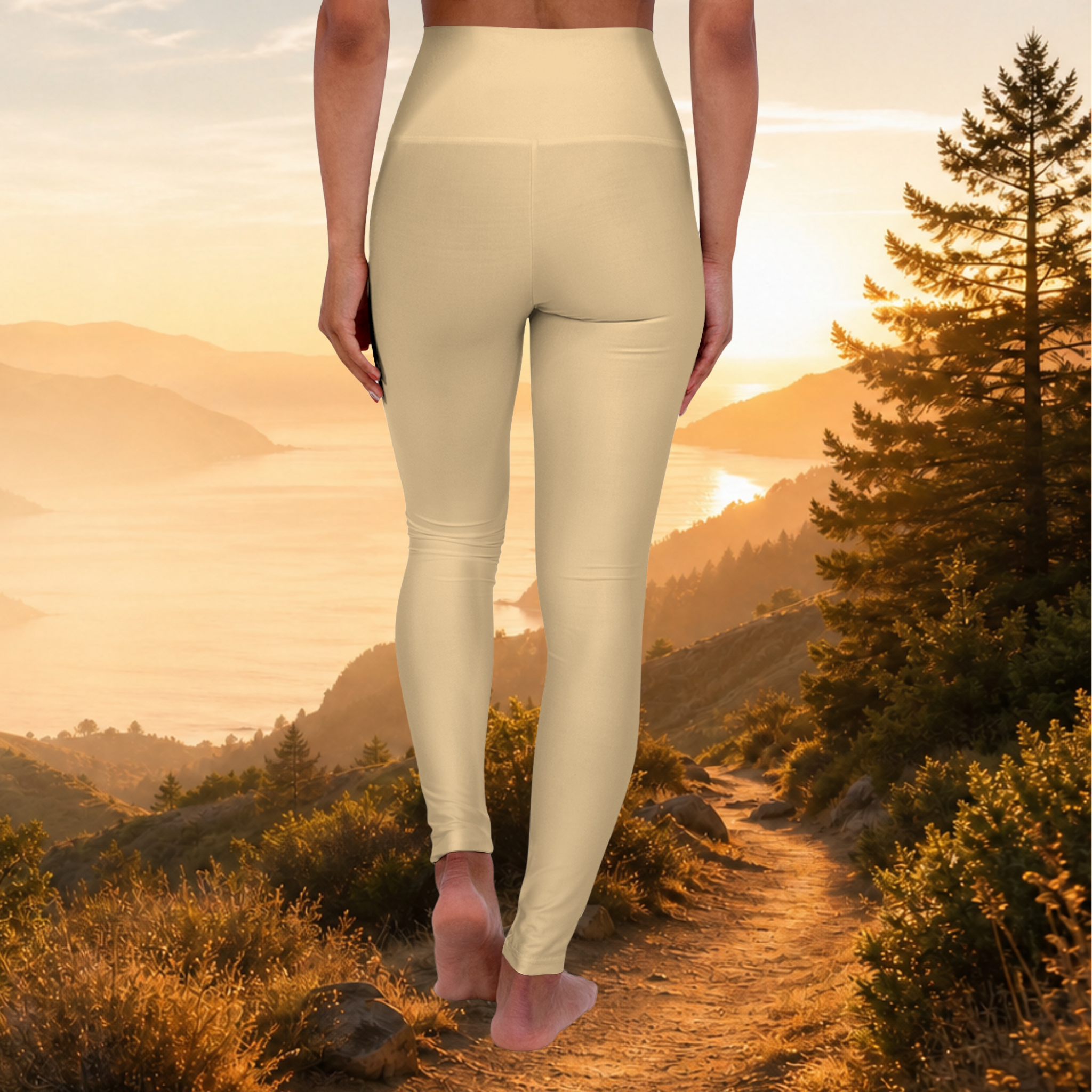 High-Waisted Yoga Leggings — Seamless Activewear