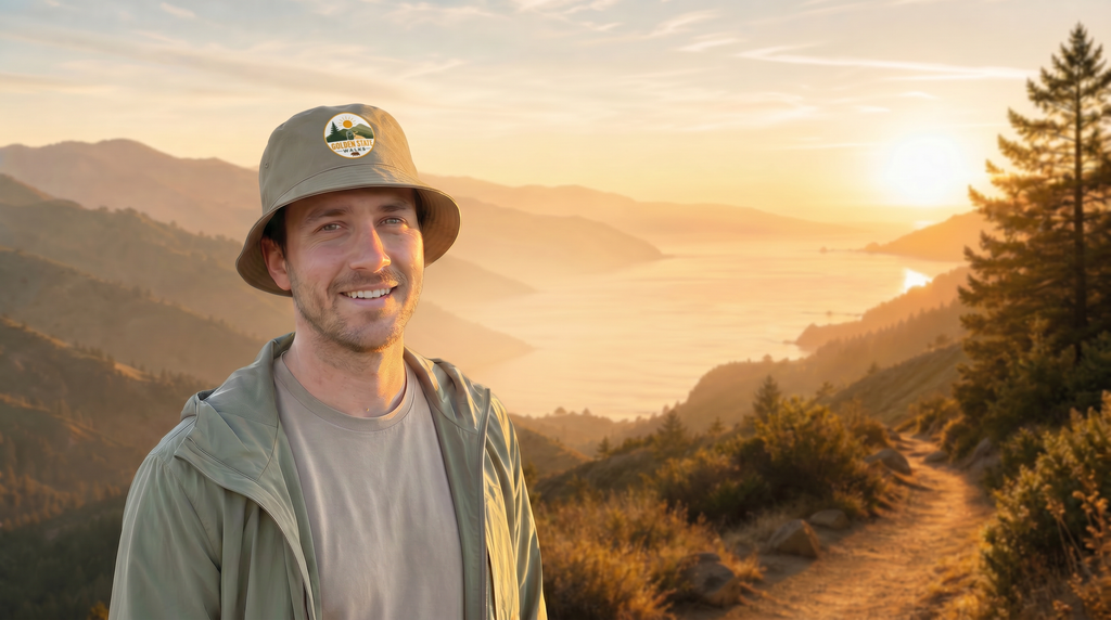 Golden State Walks Bucket Hat