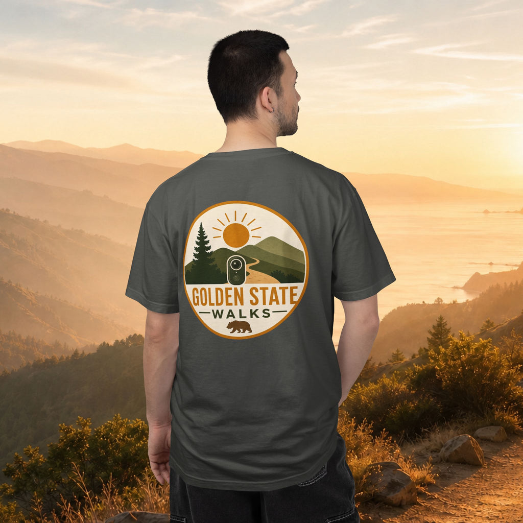 Golden State Walks T-Shirt - Heavyweight