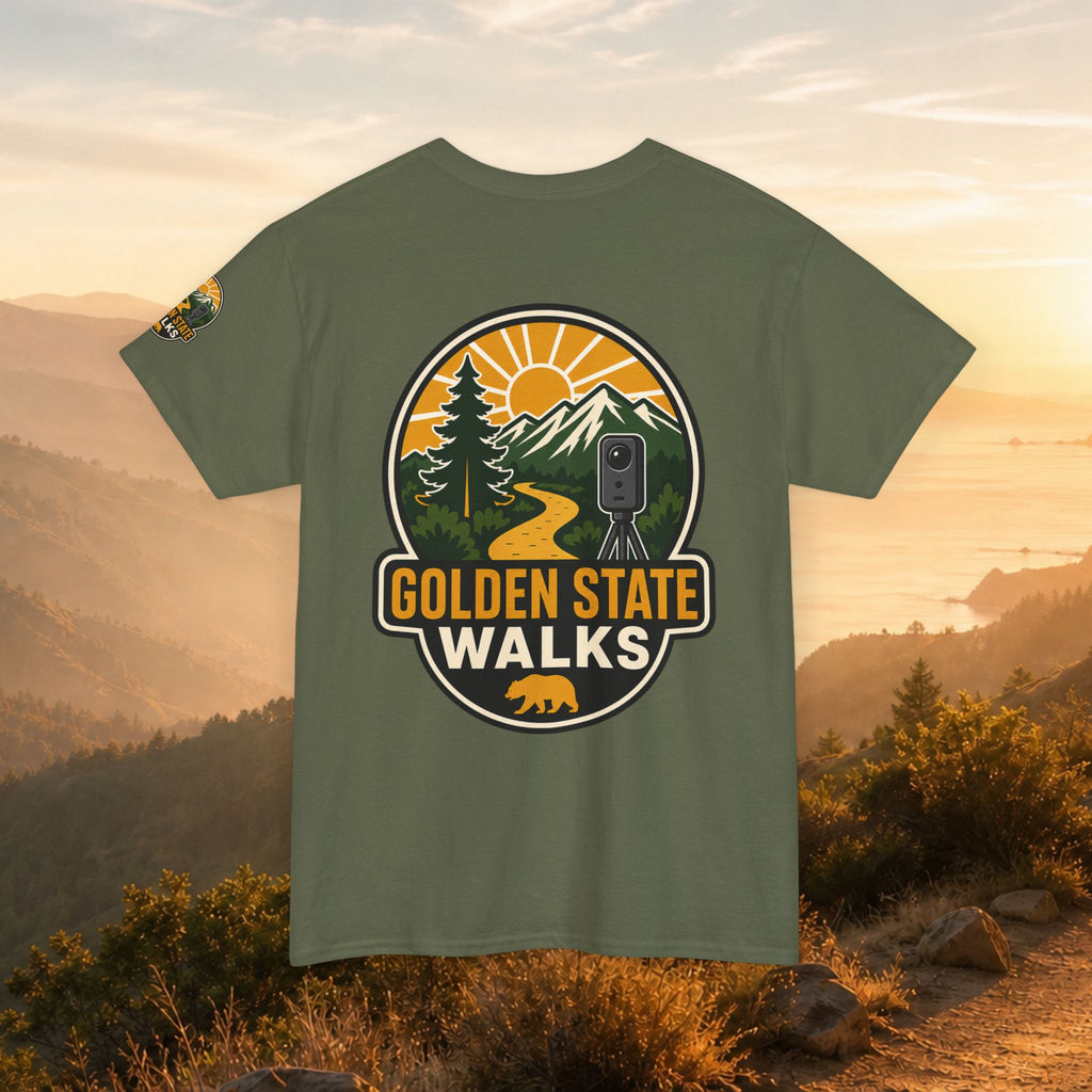 Golden State Walks T-Shirt — Sunset Edition