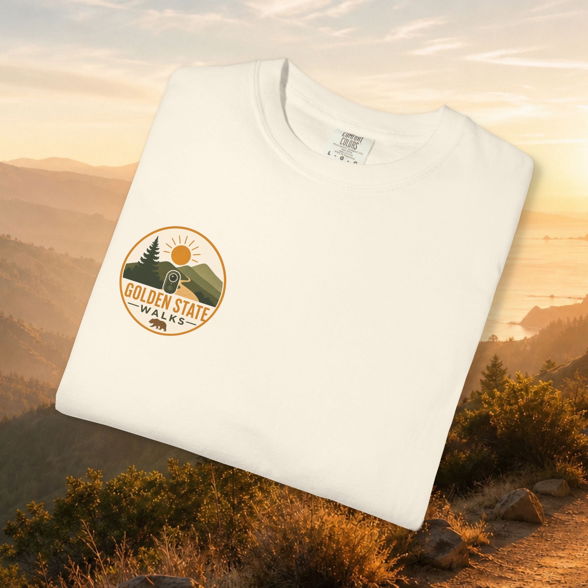 Golden State Walks T-Shirt - Heavyweight