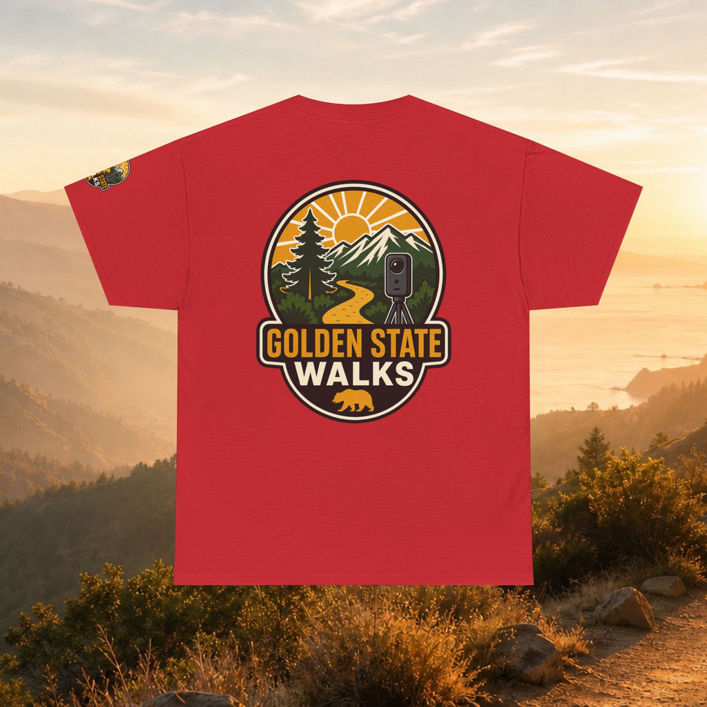 Golden State Walks T-Shirt — Sunset Edition