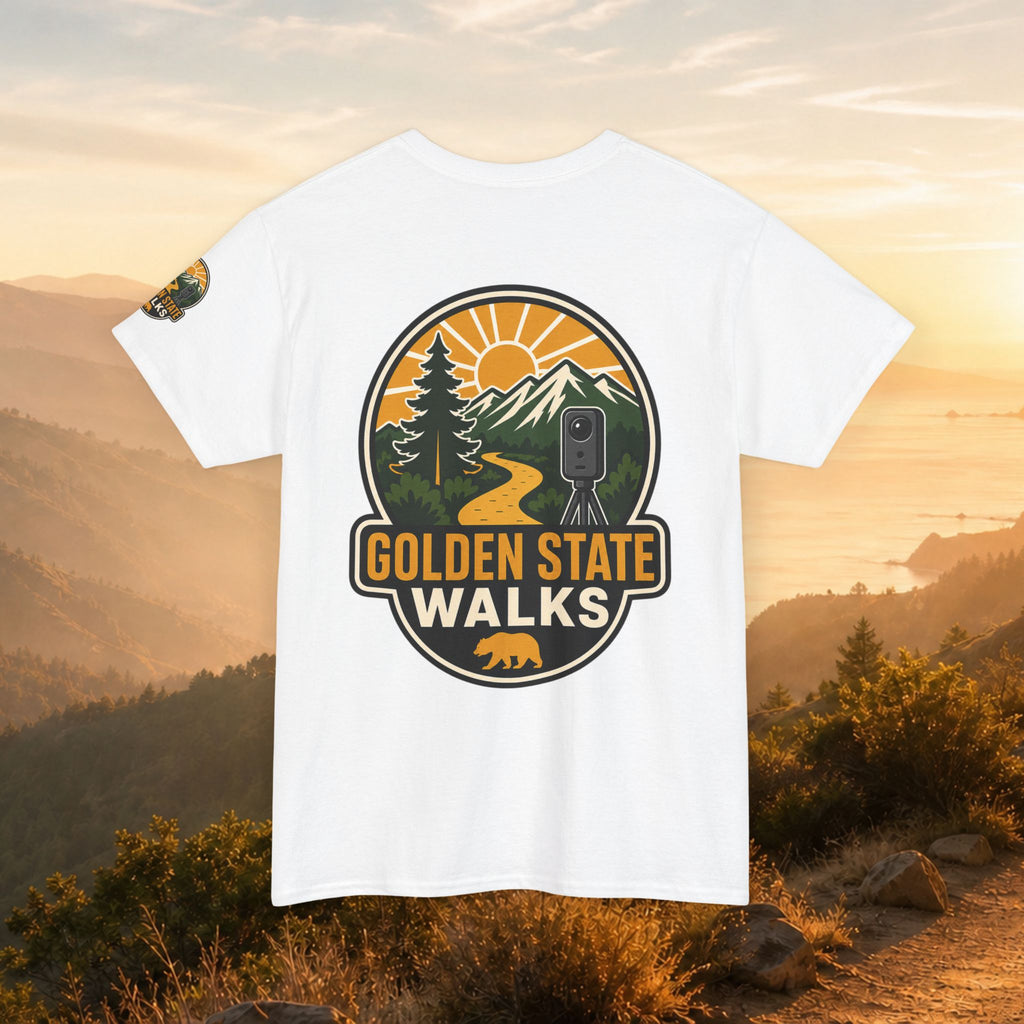 Golden State Walks T-Shirt — Sunset Edition