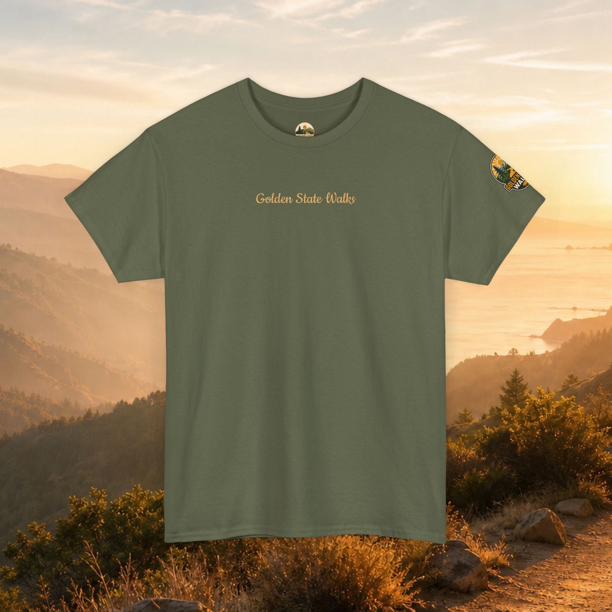 Golden State Walks T-Shirt — Sunset Edition