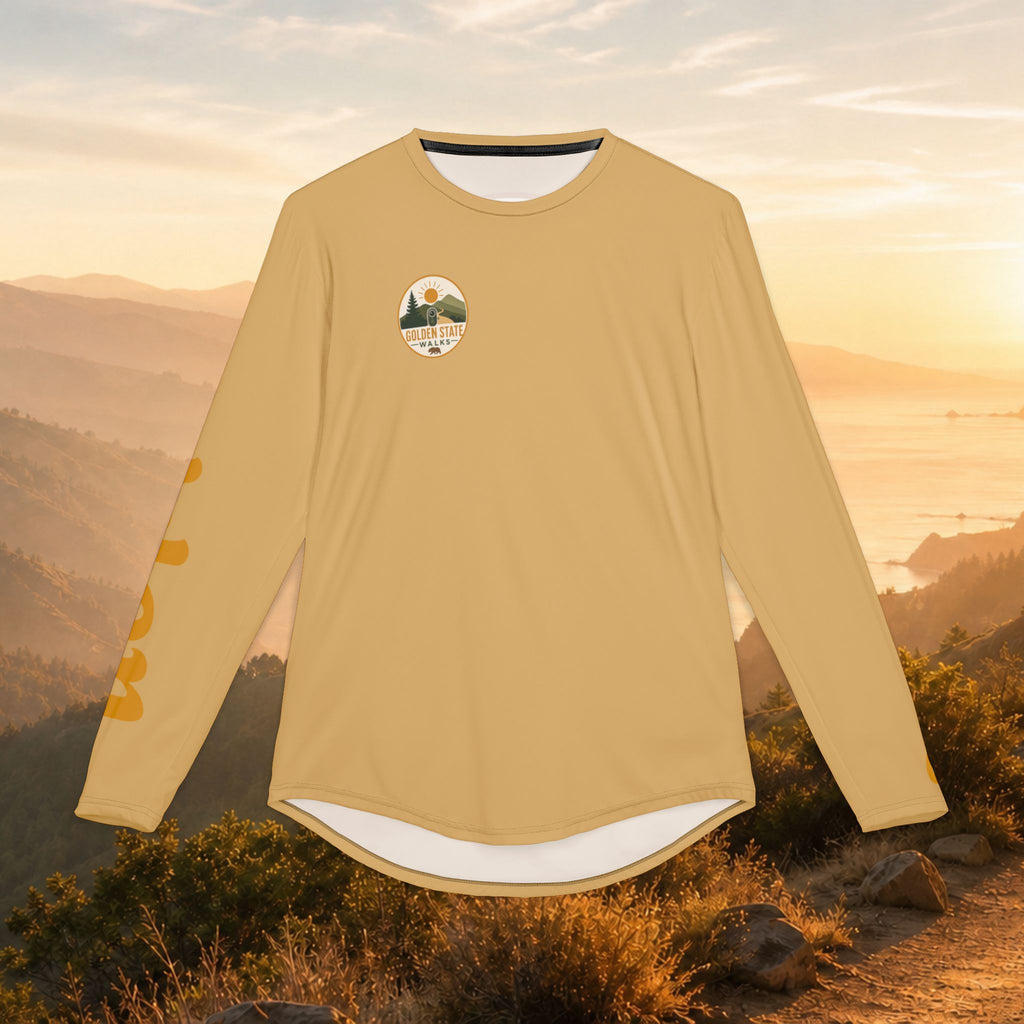 Golden State Walks UV Long Sleeve Shirt — Men’s Sun Protection Hiking Tee