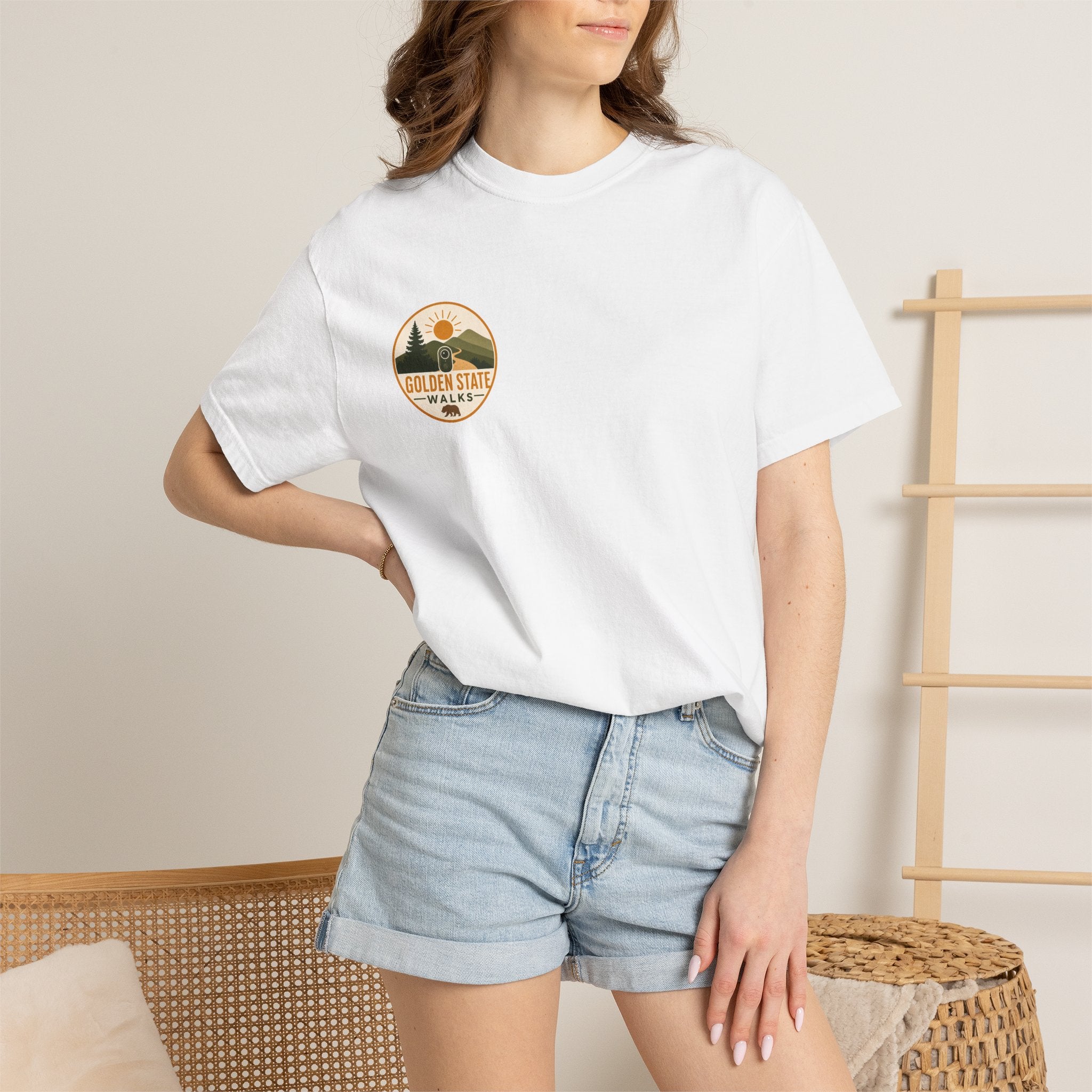 Golden State Walks T-Shirt - Heavyweight