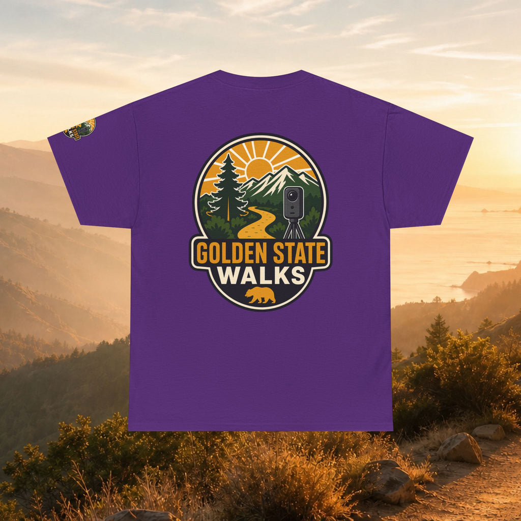 Golden State Walks T-Shirt — Sunset Edition