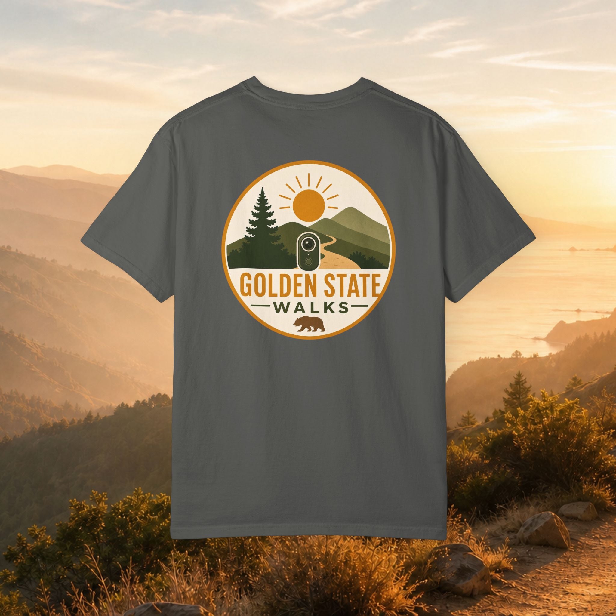 Golden State Walks T-Shirt - Heavyweight