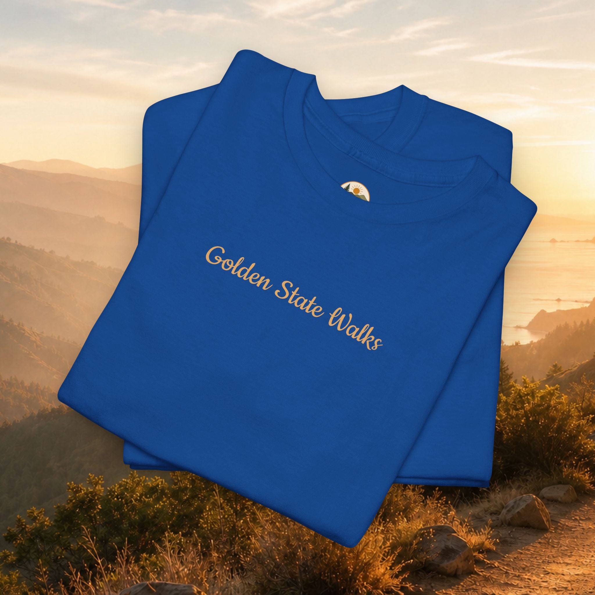 Golden State Walks T-Shirt — Sunset Edition