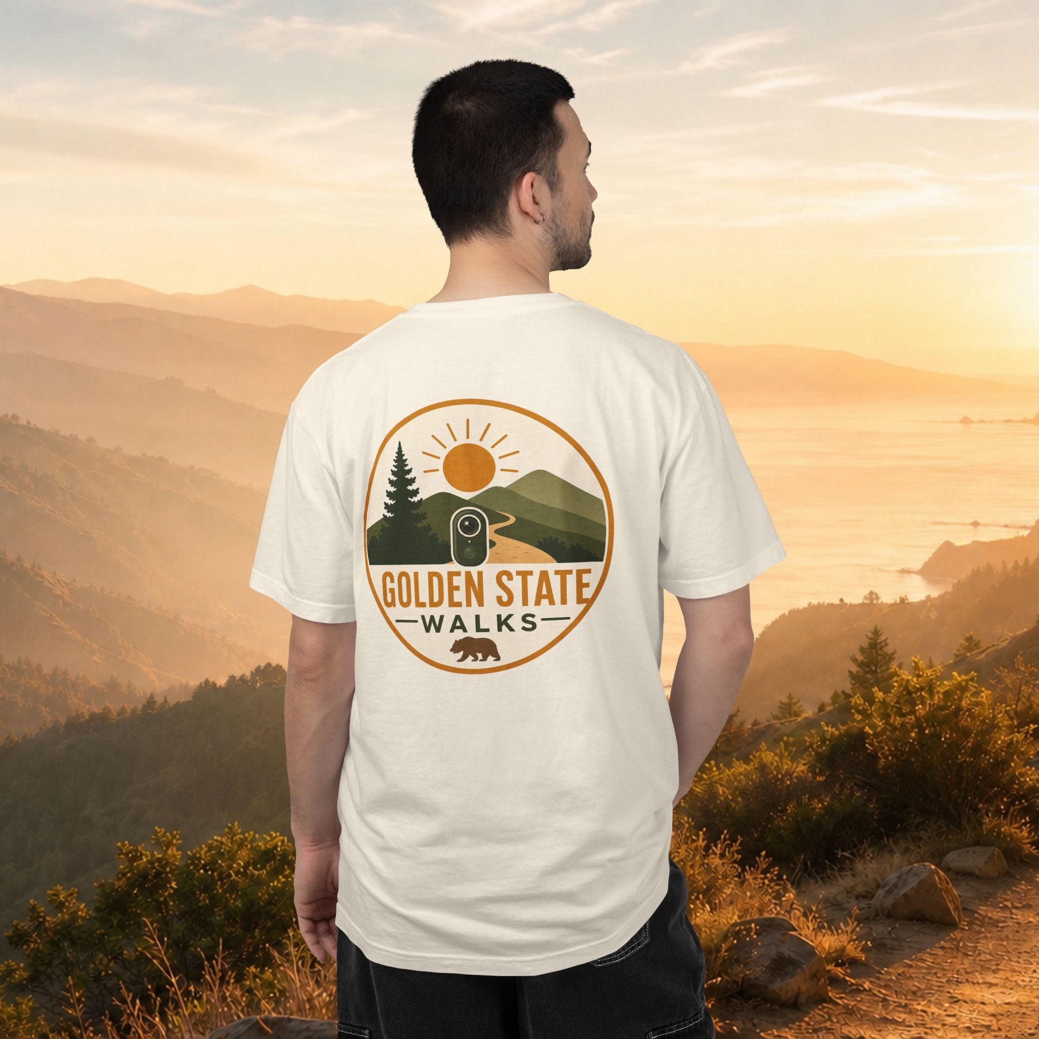 Golden State Walks T-Shirt - Heavyweight