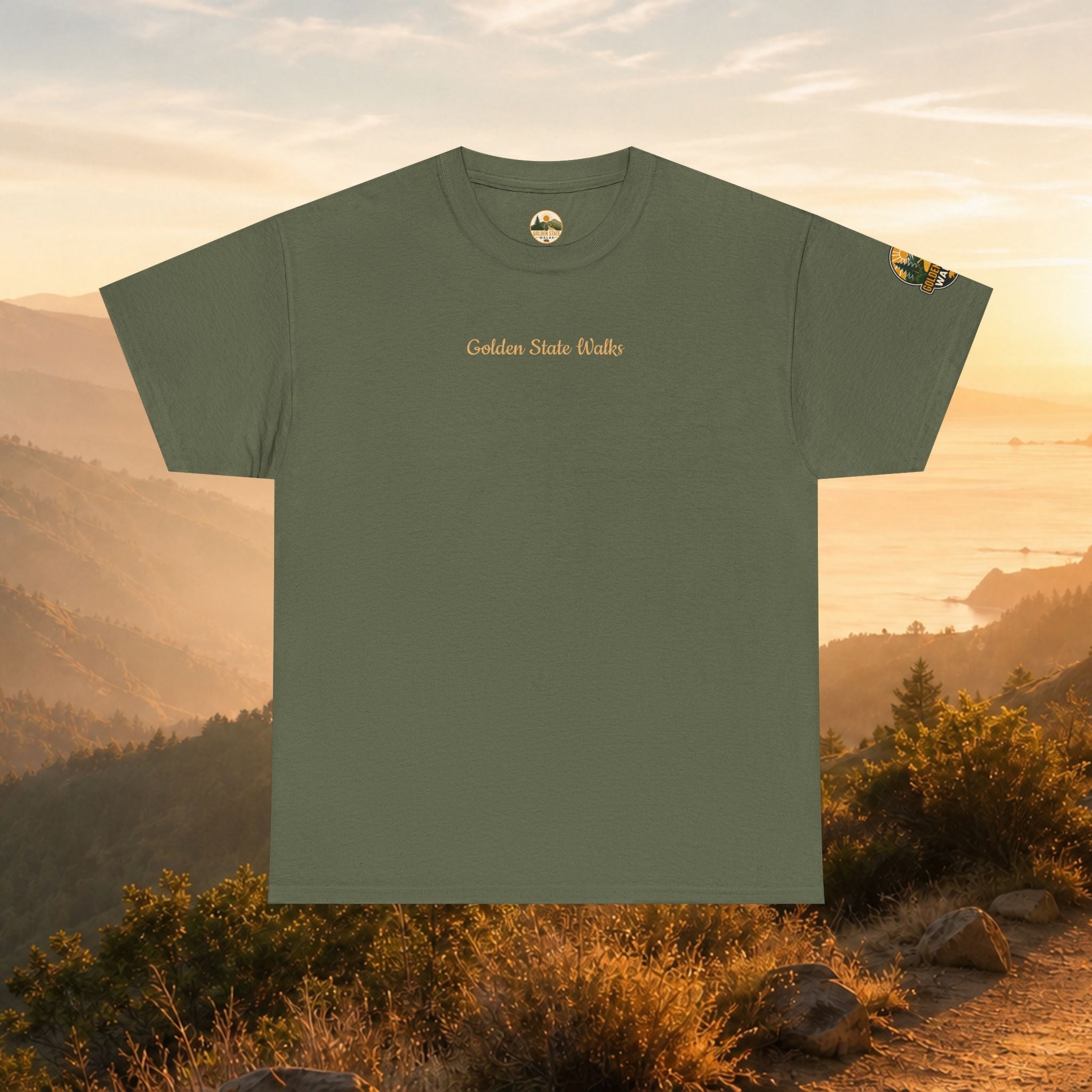 Golden State Walks T-Shirt — Sunset Edition