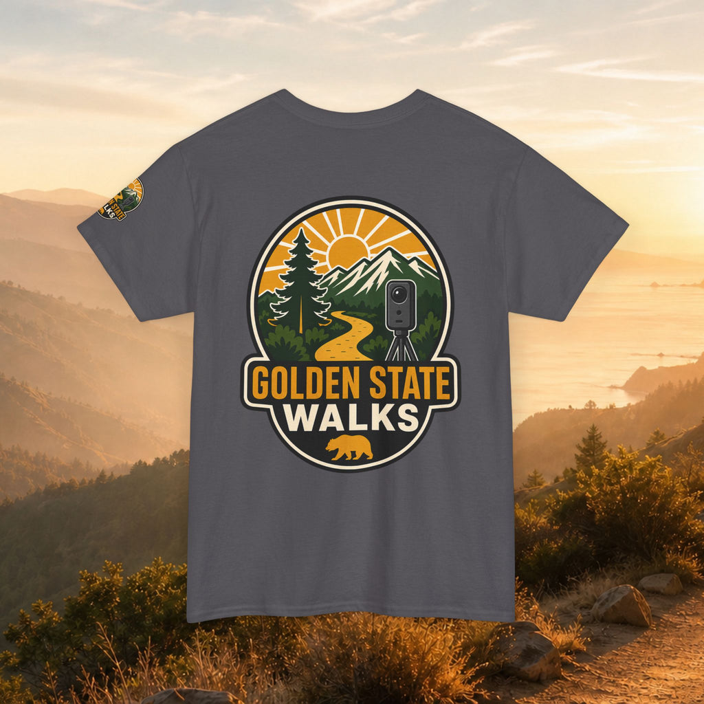Golden State Walks T-Shirt — Sunset Edition