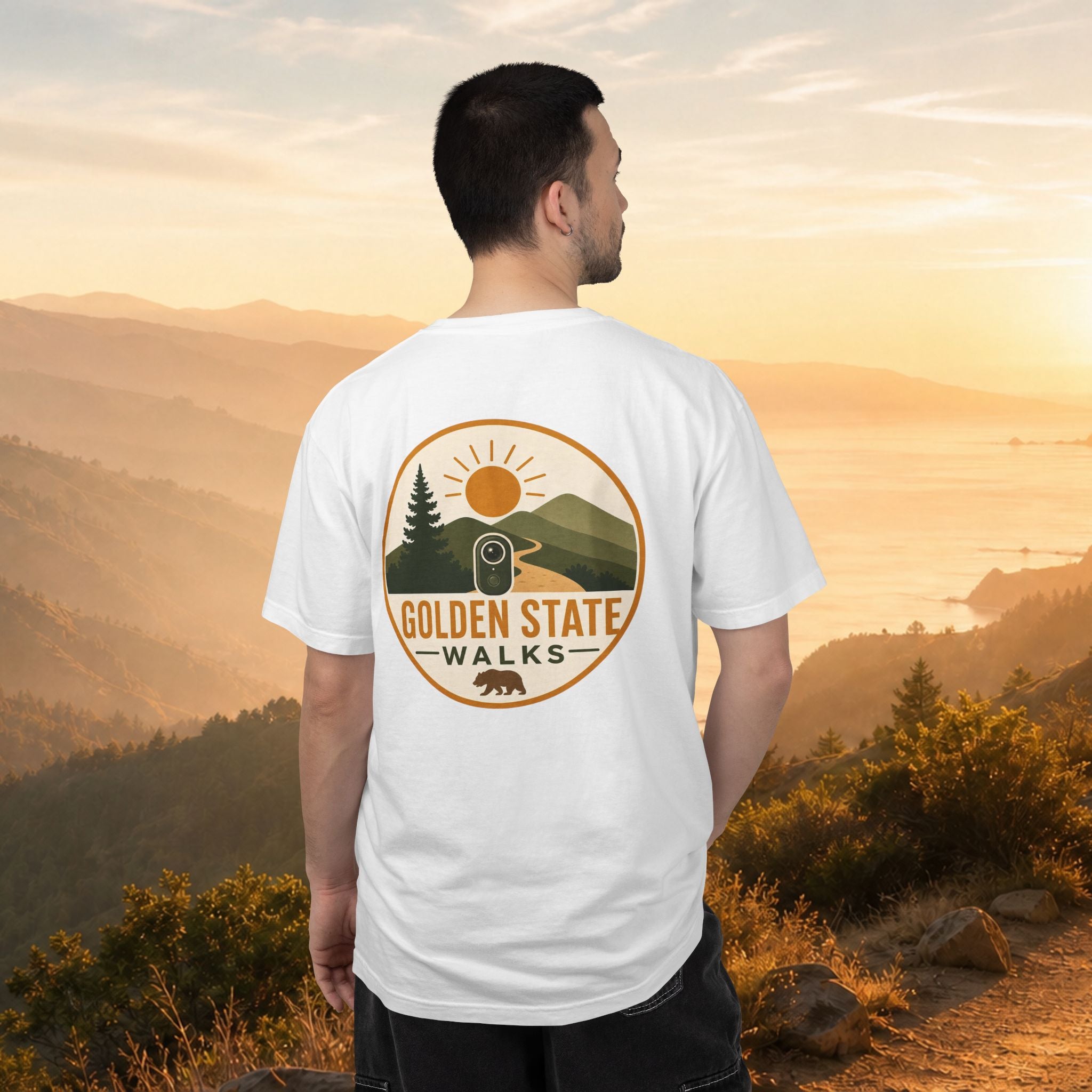 Golden State Walks T-Shirt - Heavyweight