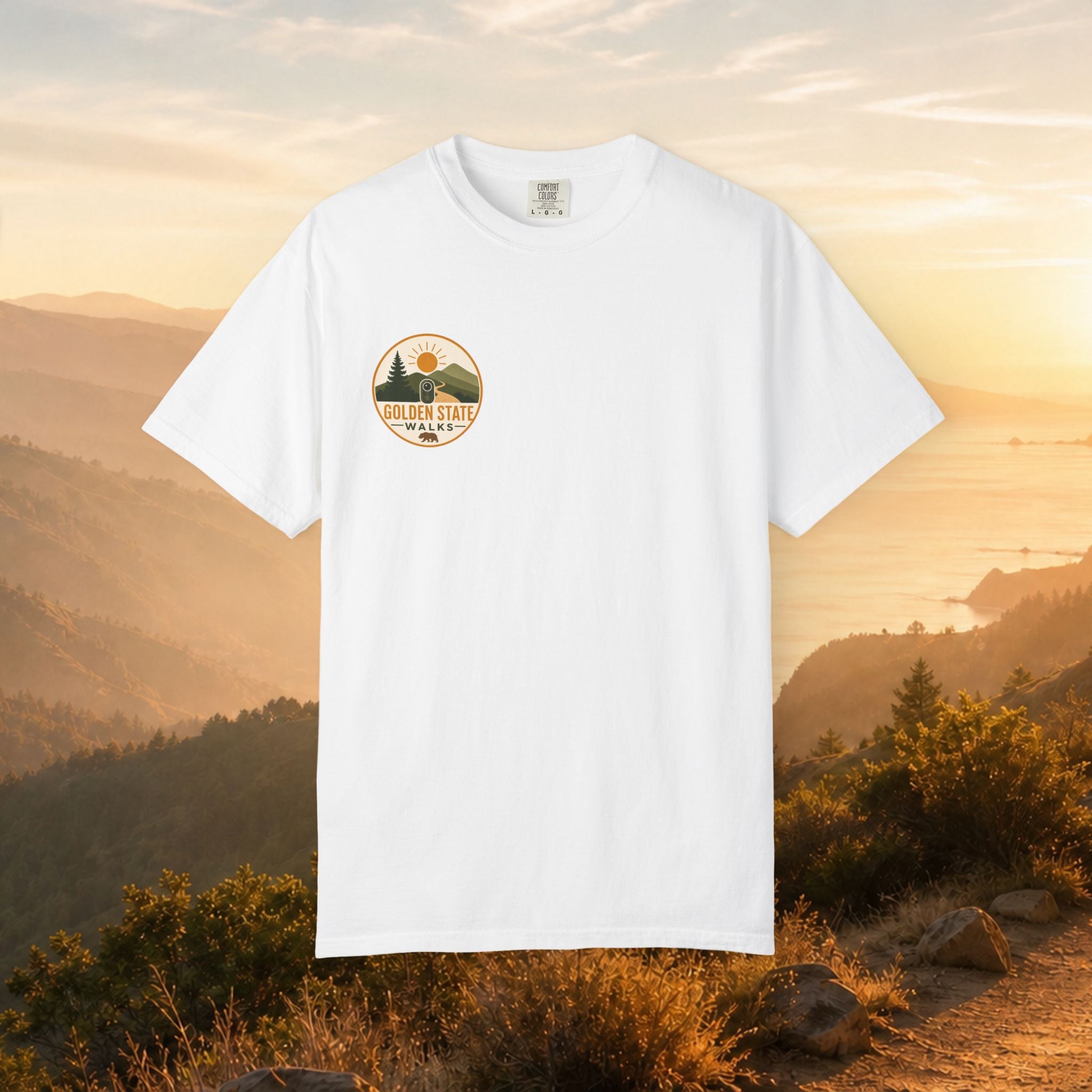 Golden State Walks T-Shirt - Heavyweight