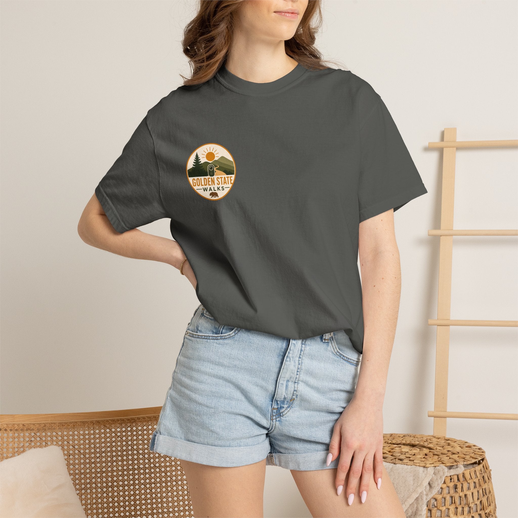 Golden State Walks T-Shirt - Heavyweight