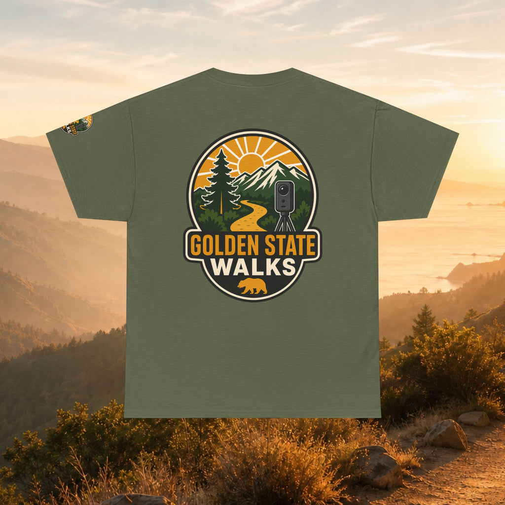Golden State Walks T-Shirt — Sunset Edition