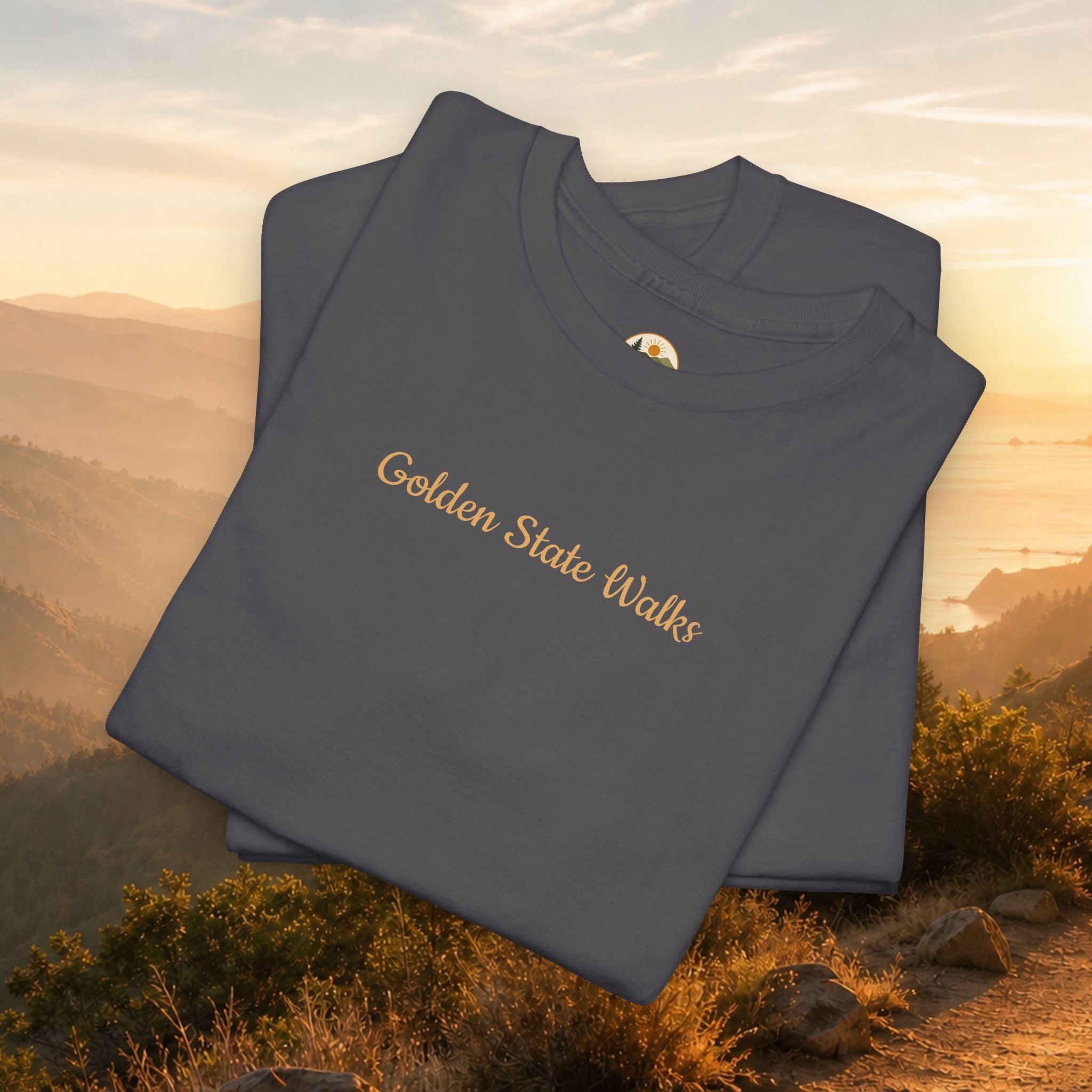 Golden State Walks T-Shirt — Sunset Edition